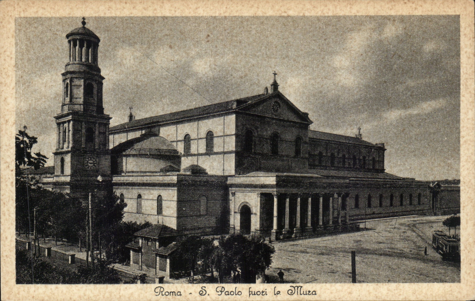 CPA Italien Italien Rom S Paolo fuori ummauerte es