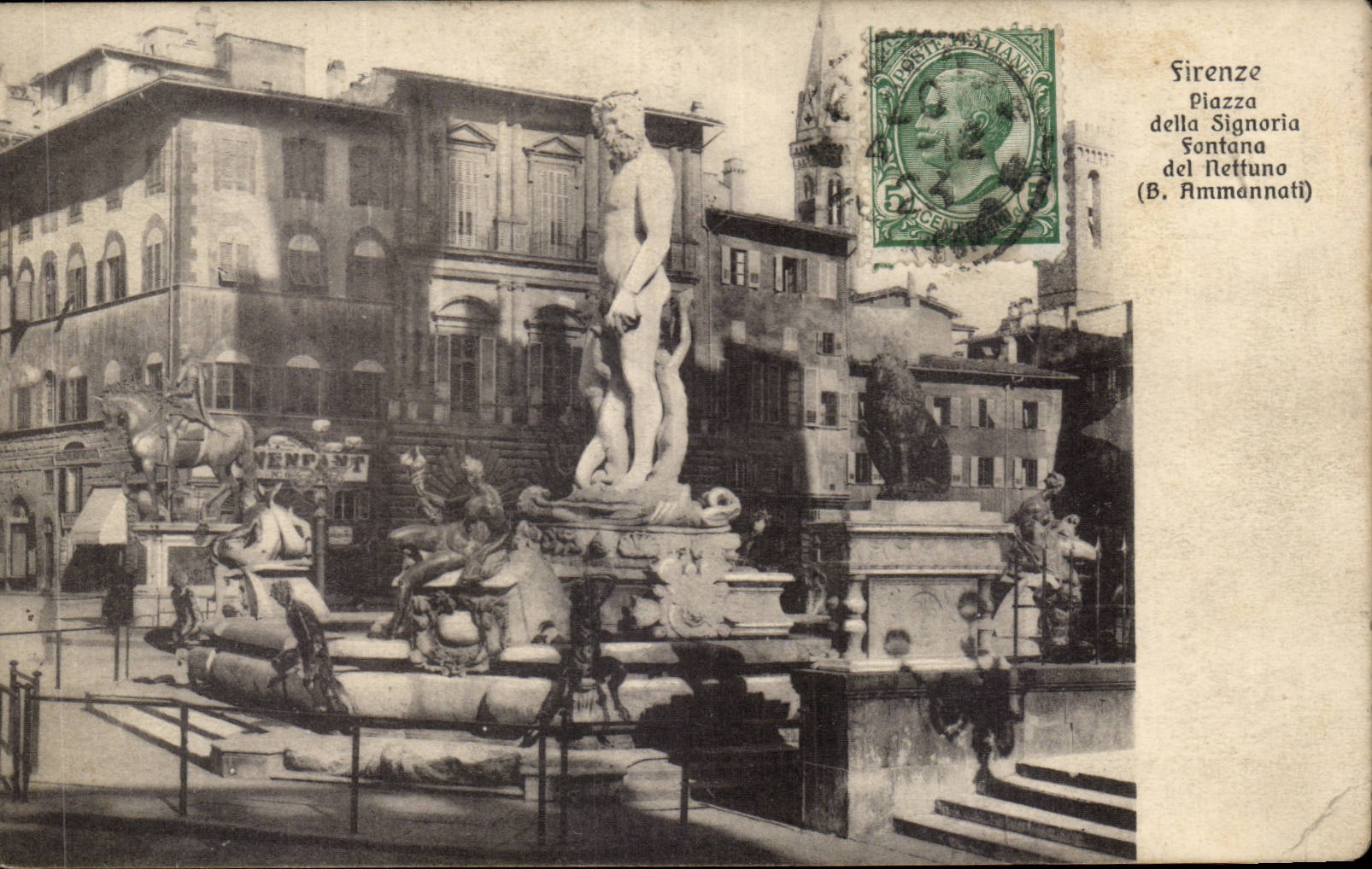 CPA Italien Italien Firenze Marktplatz della Signori