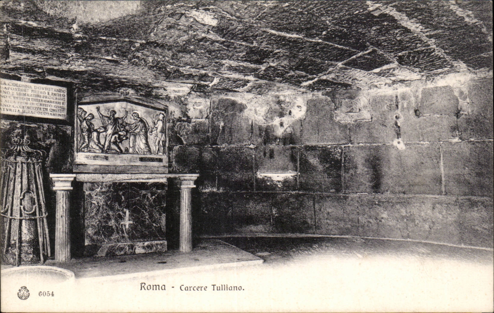 CPA Italien Italien Rom Carcere Tulliano