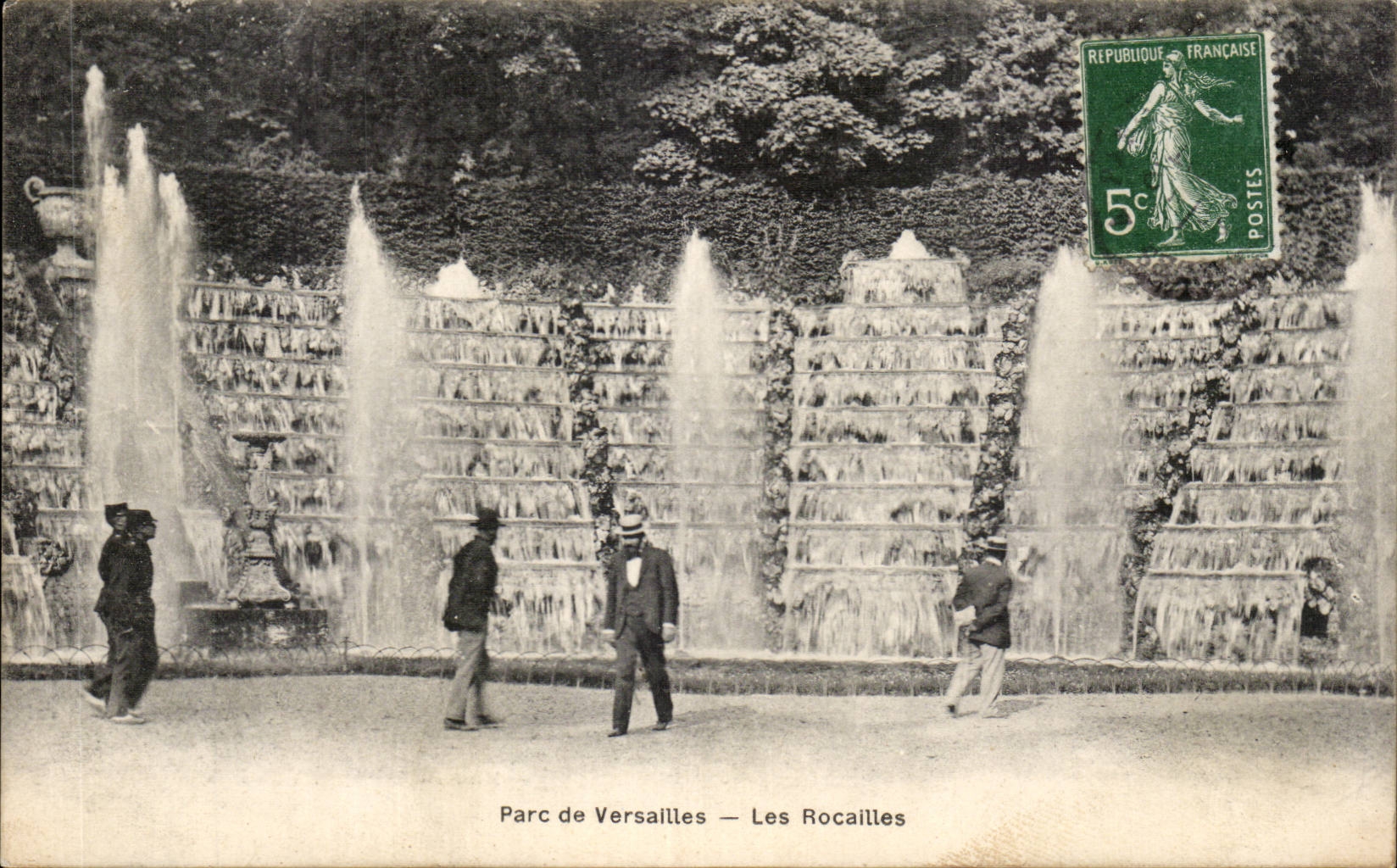 CPA Park of Versailles Rubbles