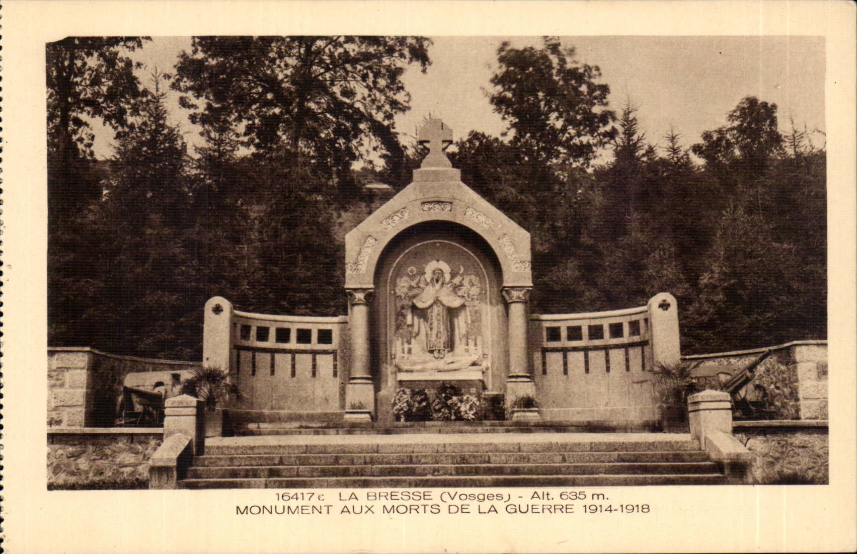 CPA the Bresse War memorial of hardly the 1914 1918