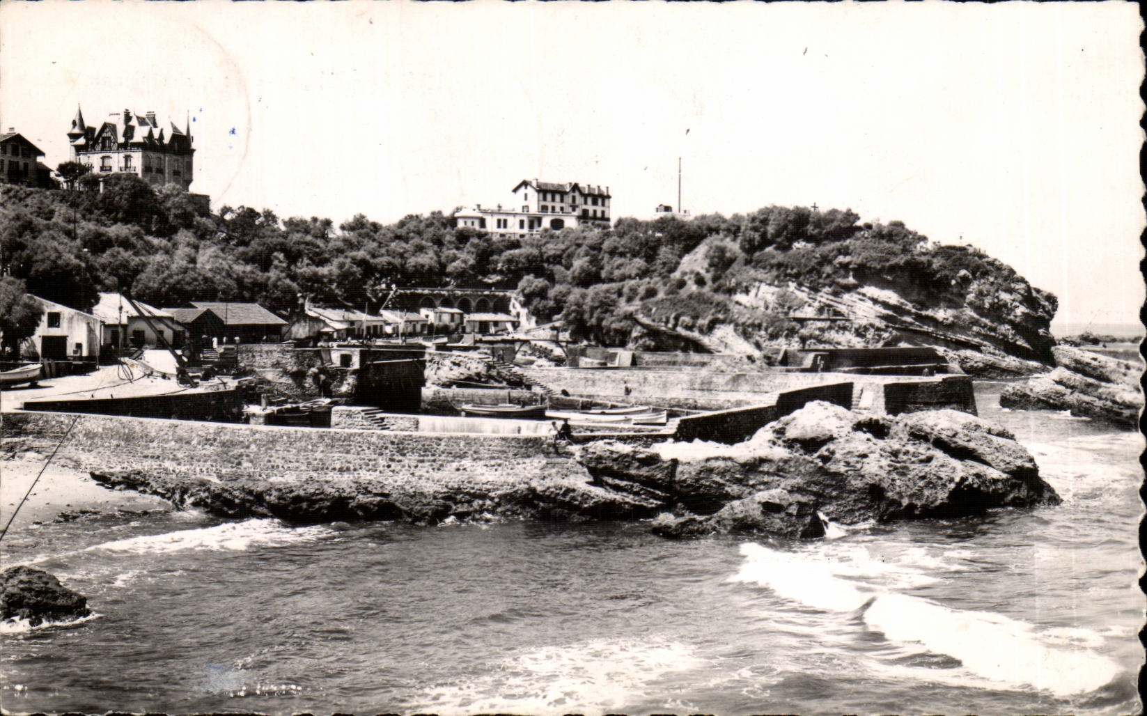 CPA Biarritz Port des pecheurs