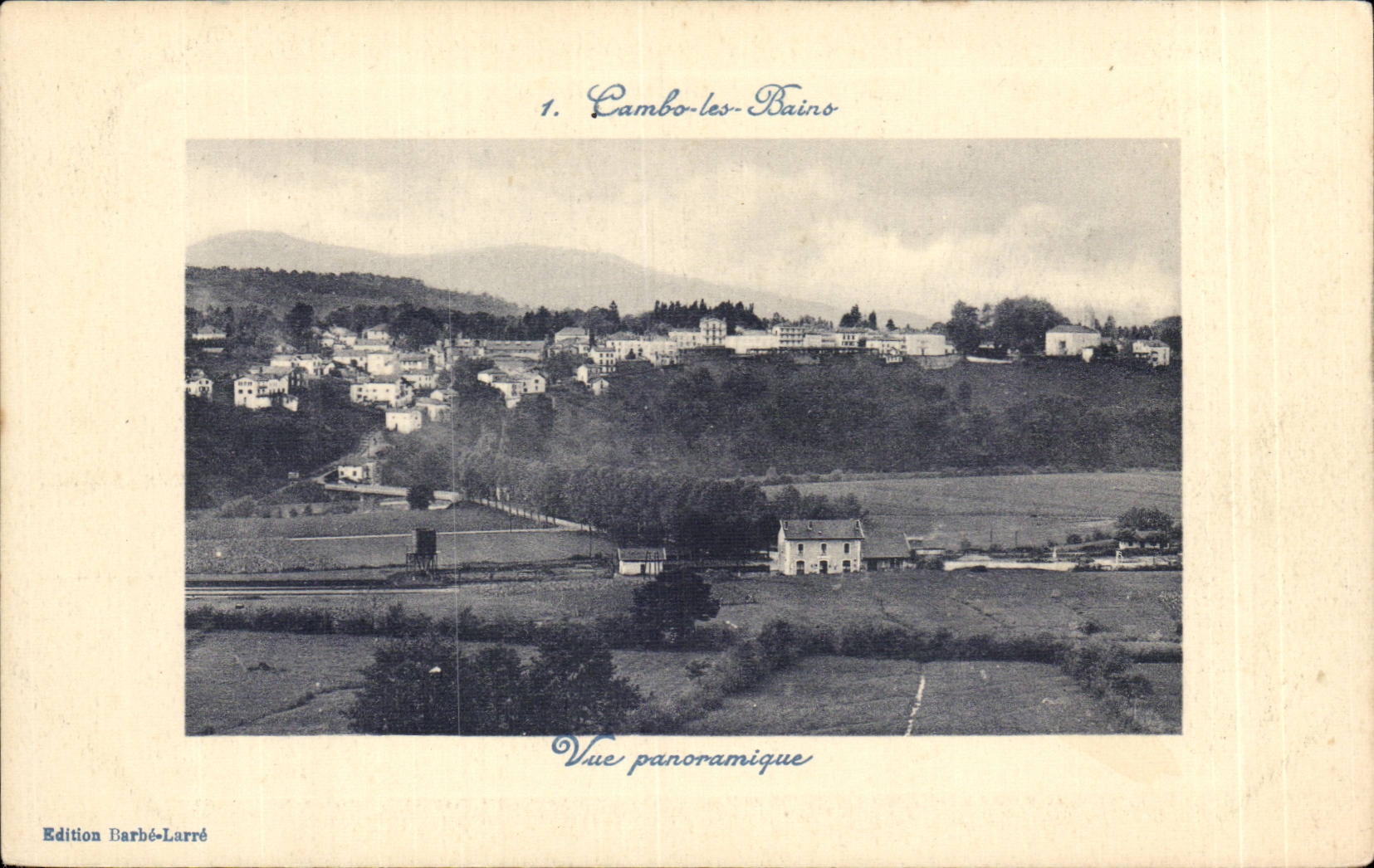 CPA Cambo les Bains Panoramic View