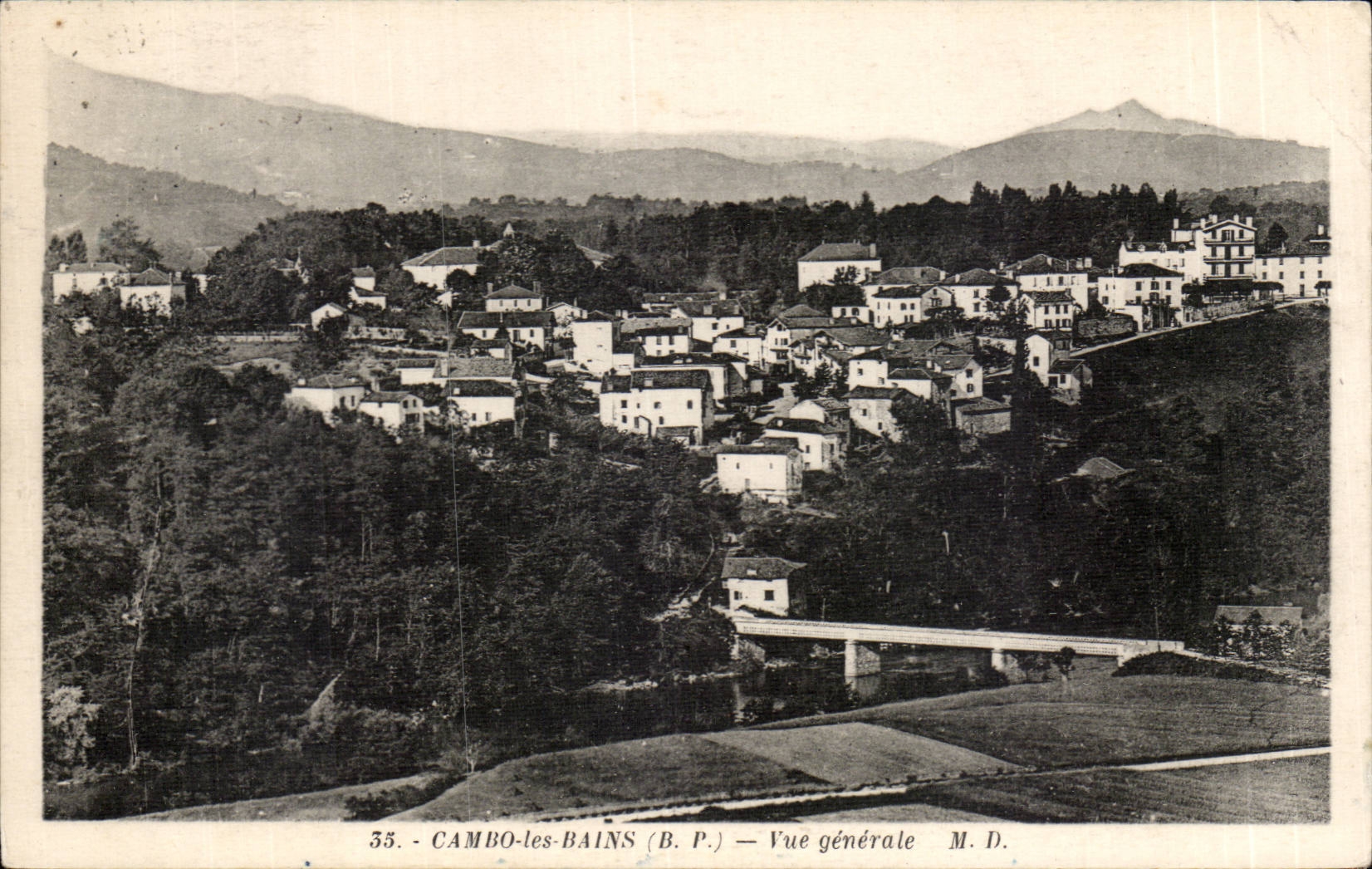 CPA Cambo les Bains View