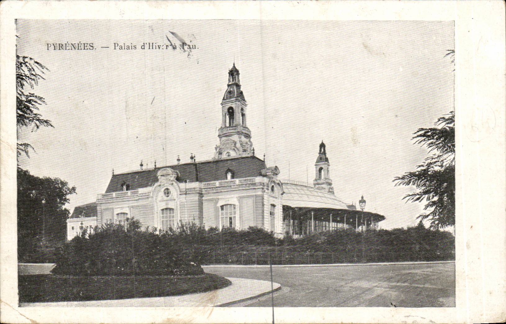 CPA Pau Gaumen des Winters