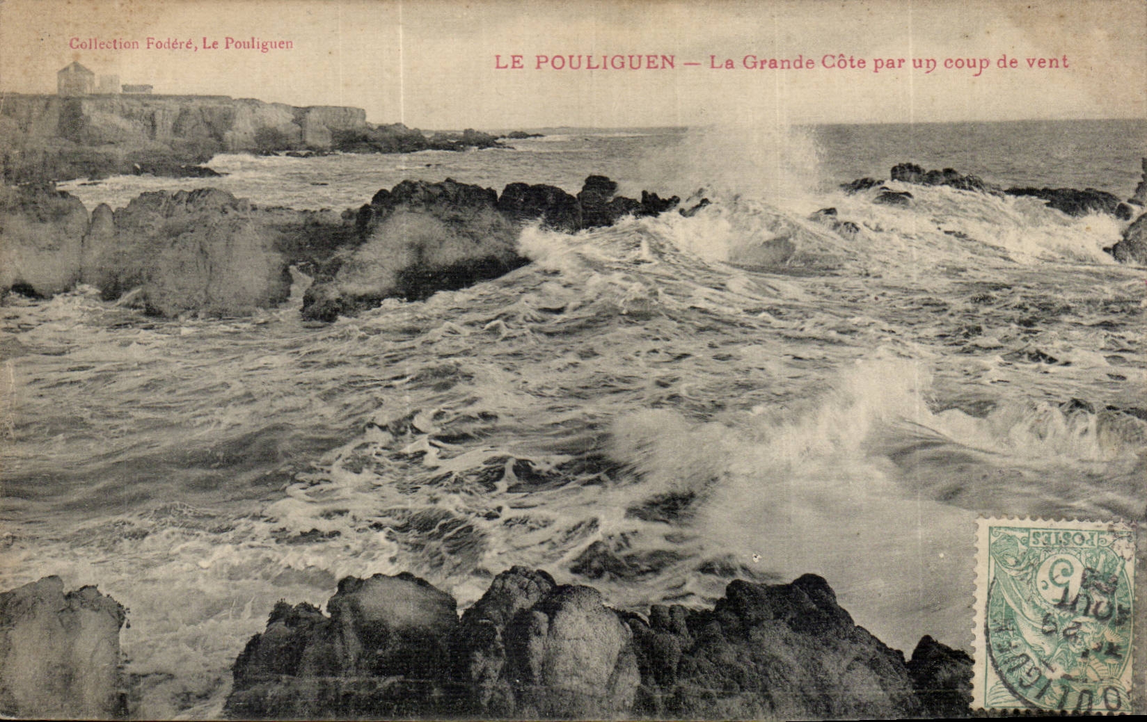 CPA Pouliguen the great dimension by a blow of sale