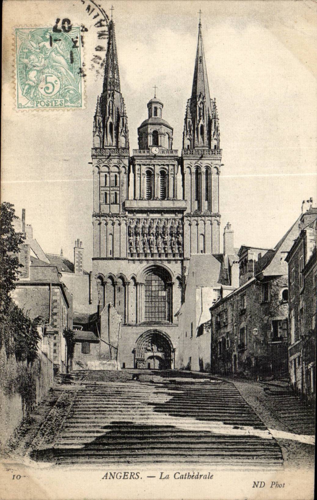 CPA Angers the cathedral