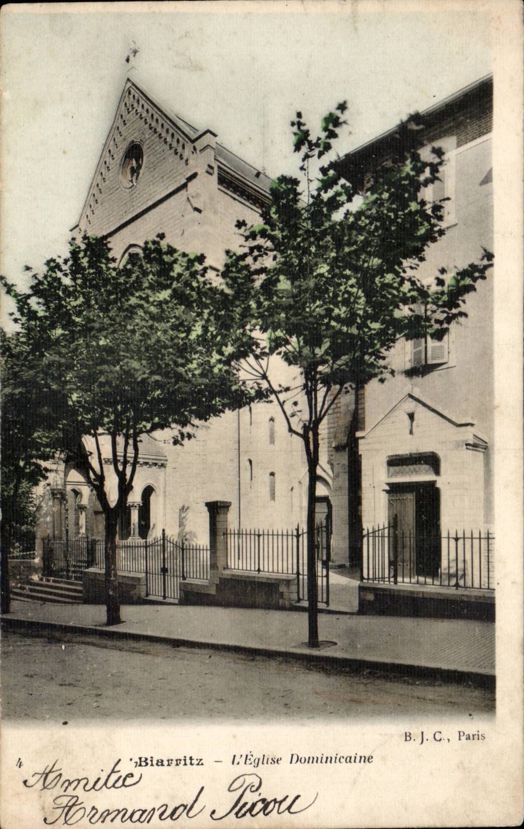 CPA Biarritz L'eglise dominicaine