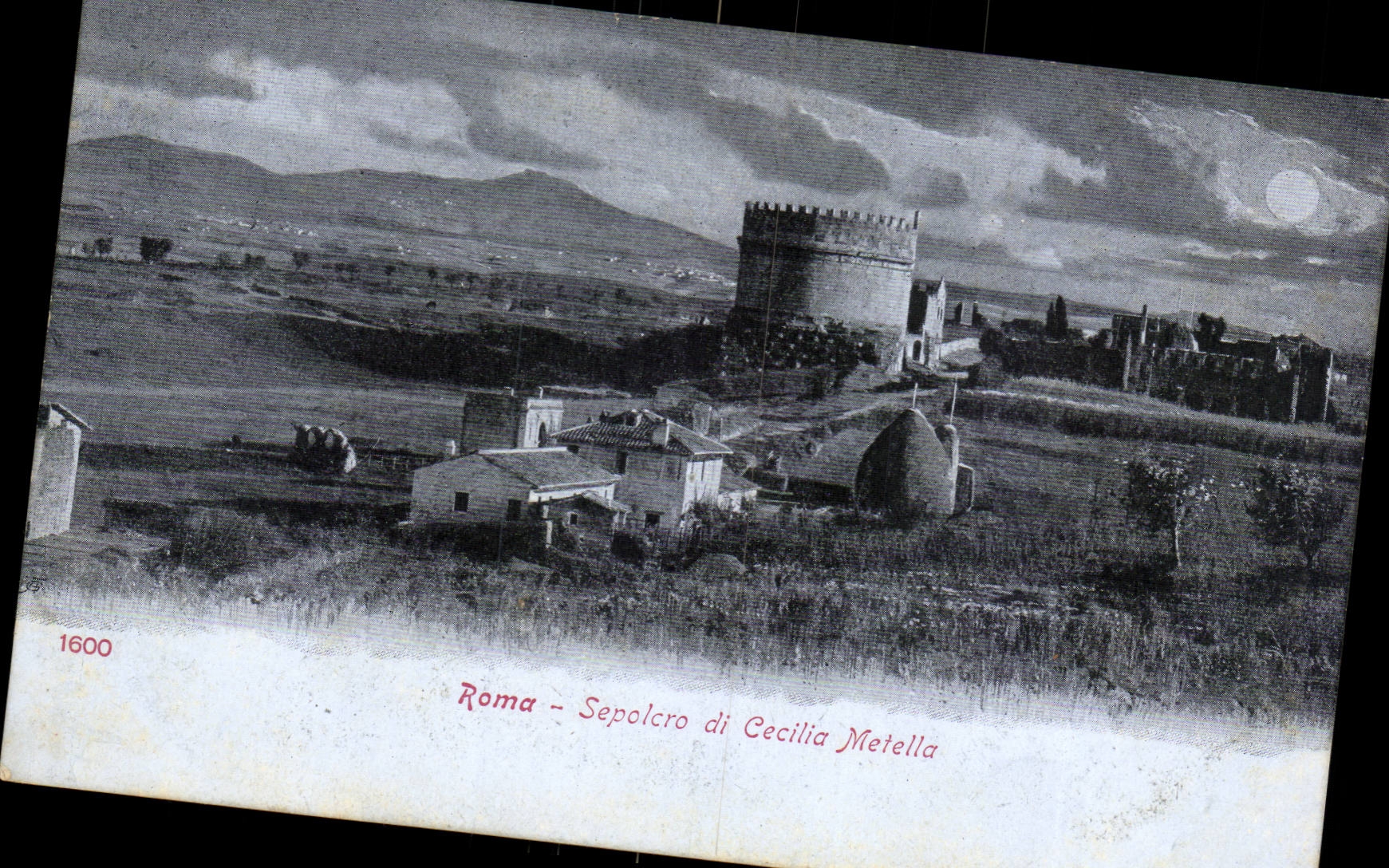 CPA Italien Italien Rom Sepolcro di Cecilia Metella