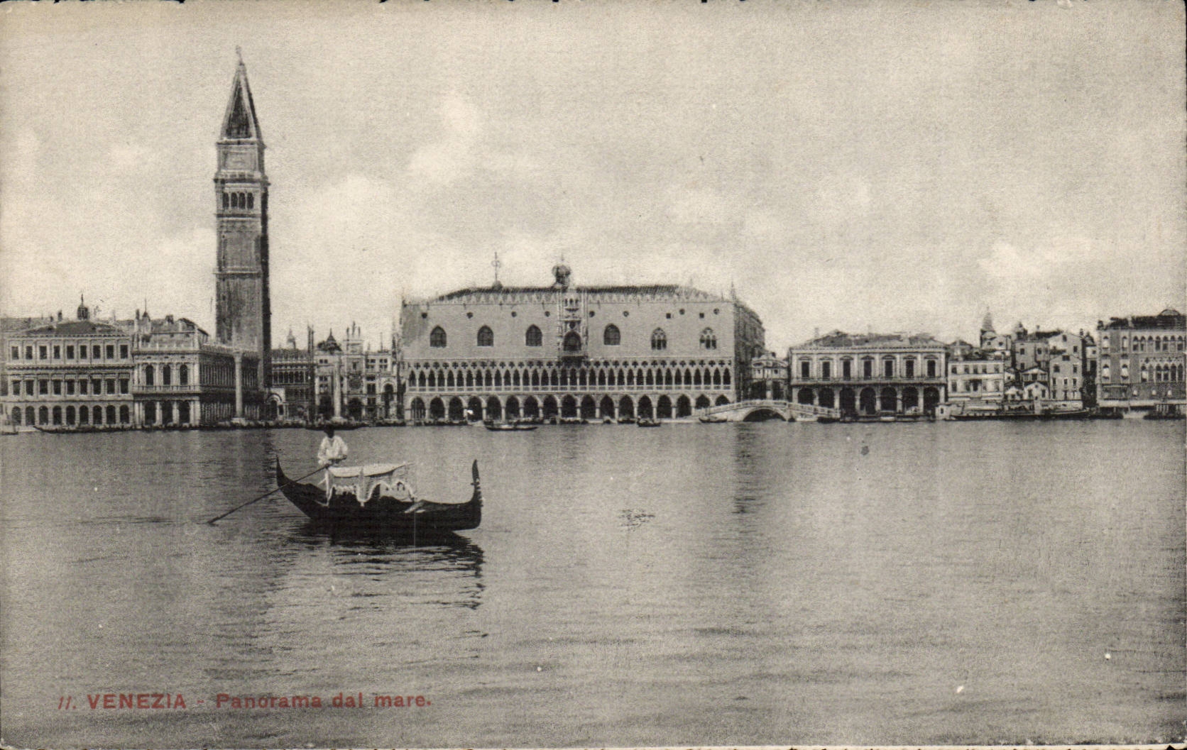 CPA Italy Italia Venezia Panorama LED Pond