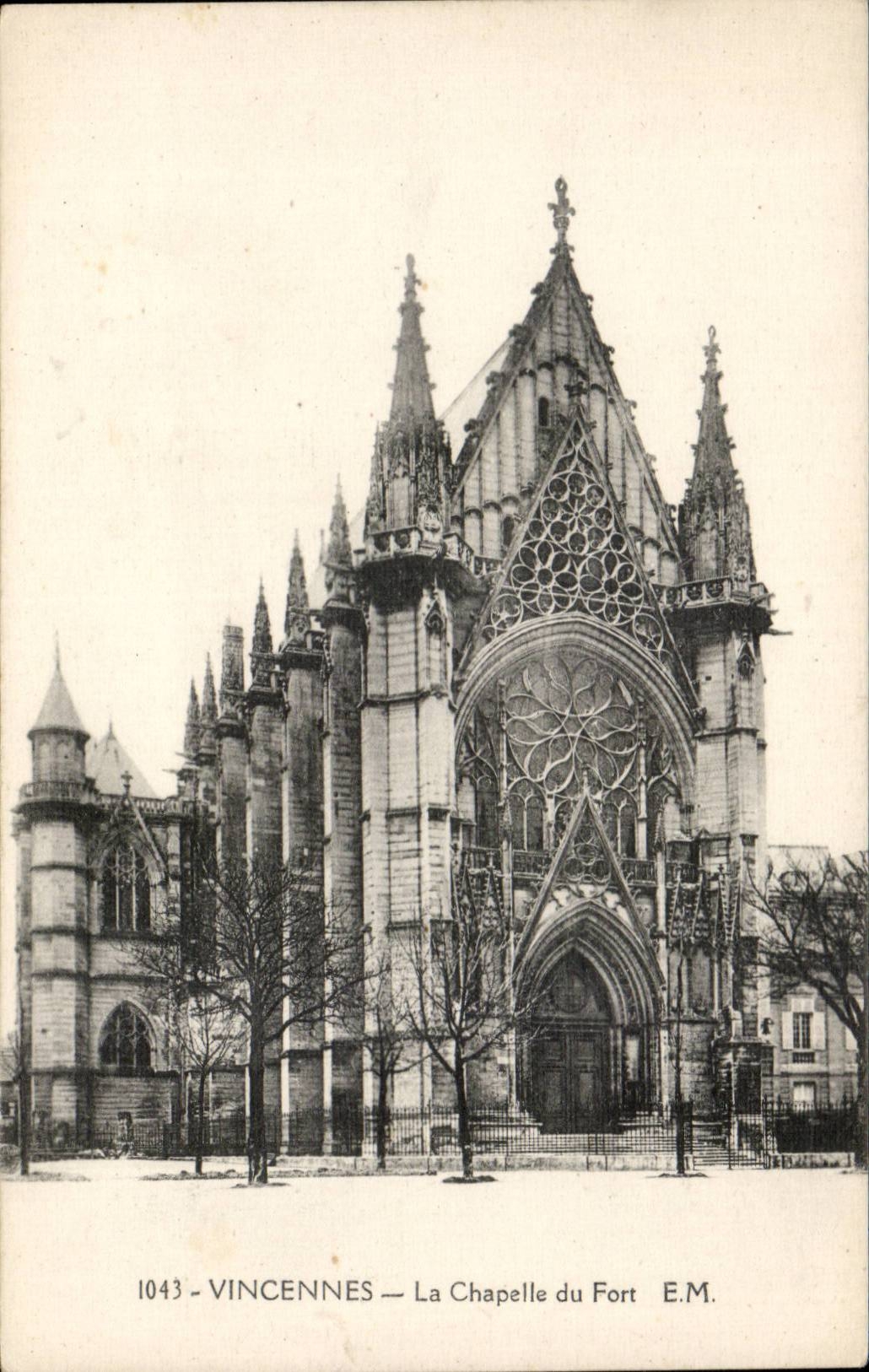 CPA Vincennes the vault of the fort