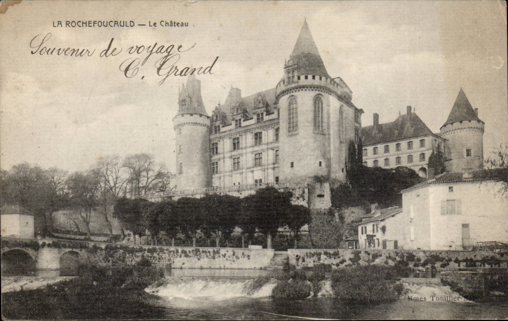 CPA Rochefoucauld the castle