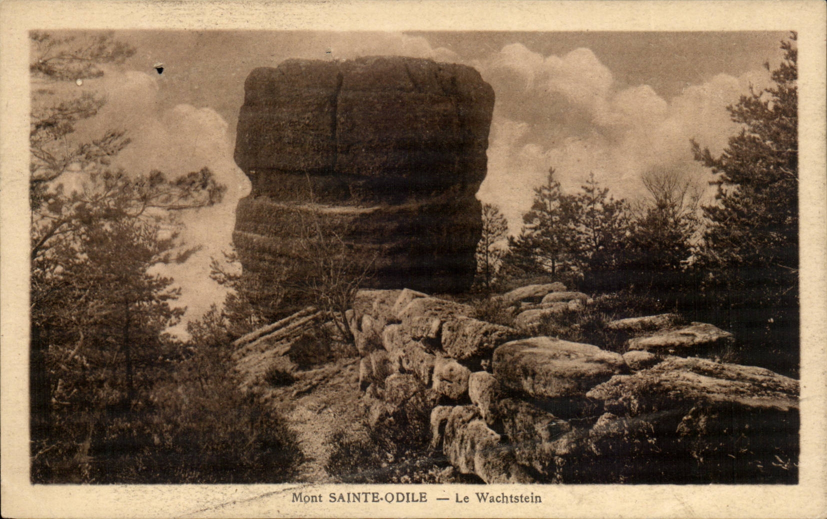 CPA Mont Saint Odile Wachtstein