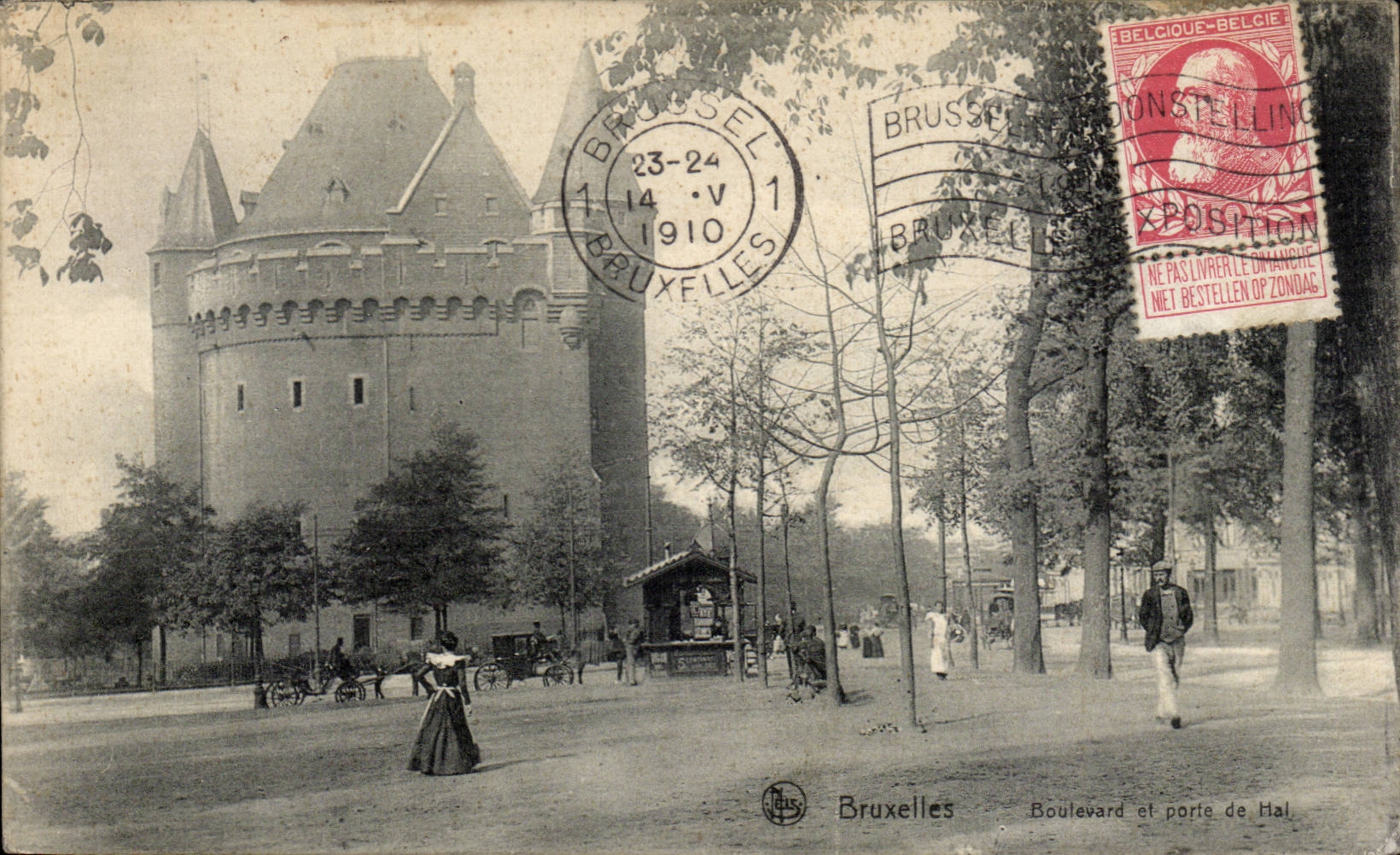 CPA Brussels Boulevard and carries Hall