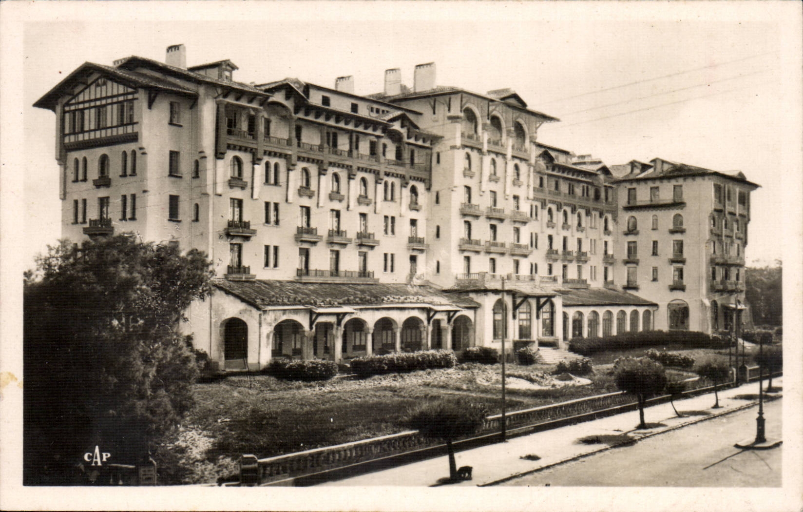 CPA Hendaye free Spanish Border Eskualduna