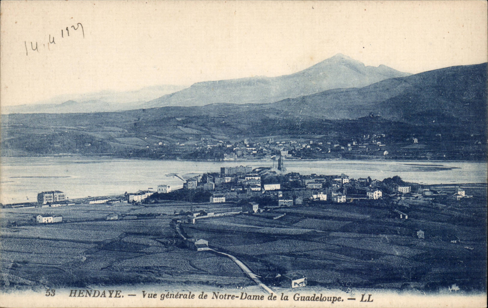 CPA Hendaye View of Our Lady of the Guadeloupe