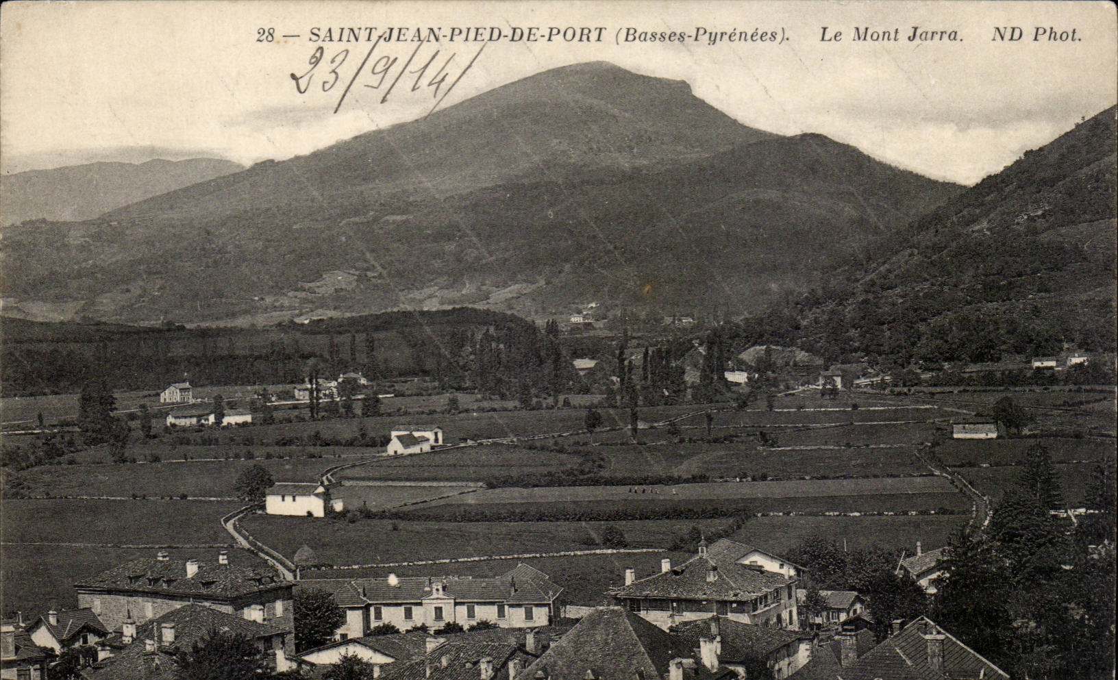 CPA Saint Jean Foot of port the Jarra Mount