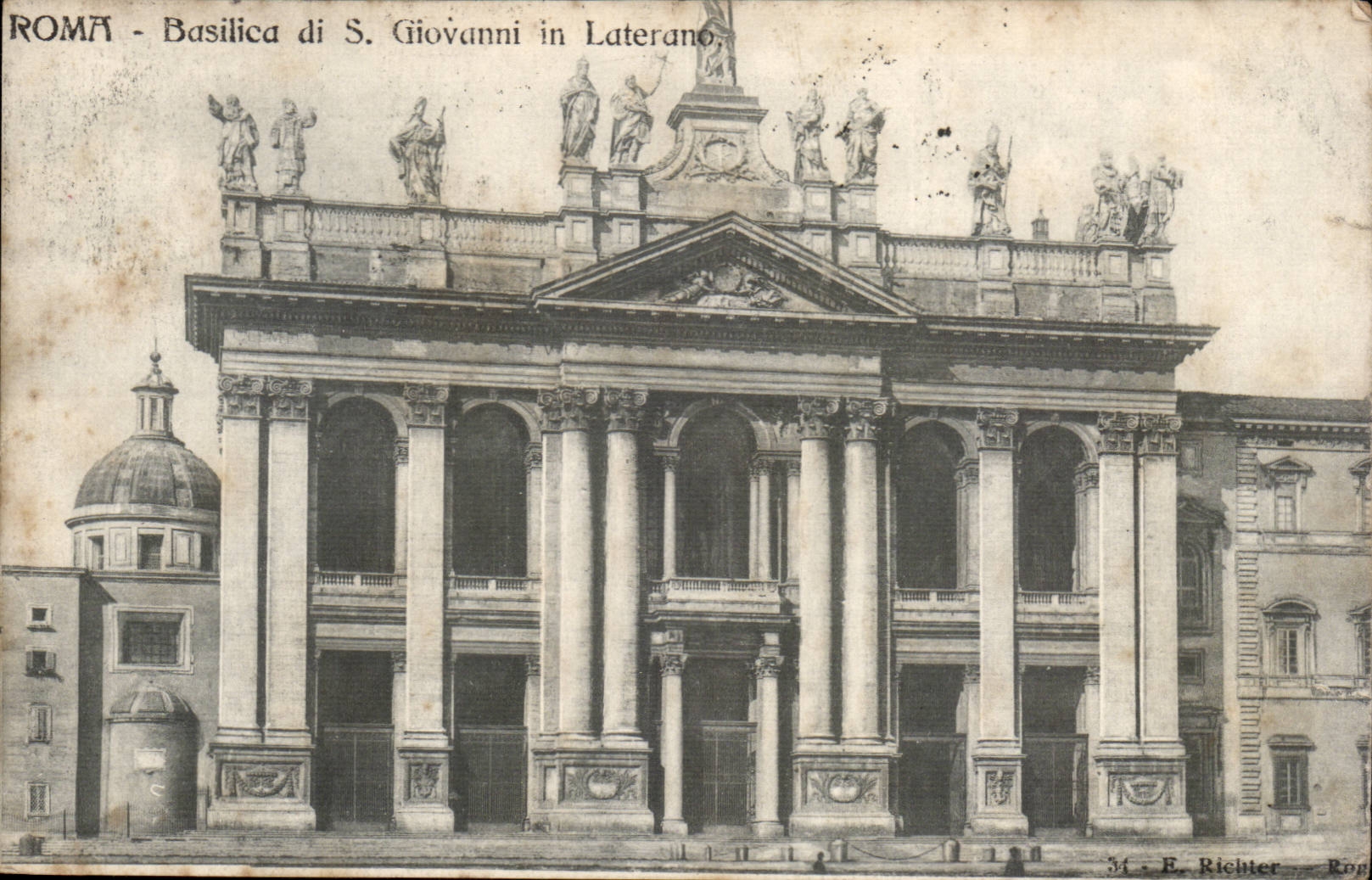 CPA Italien Italien Rom Basilica di S Giovanni in Laterano