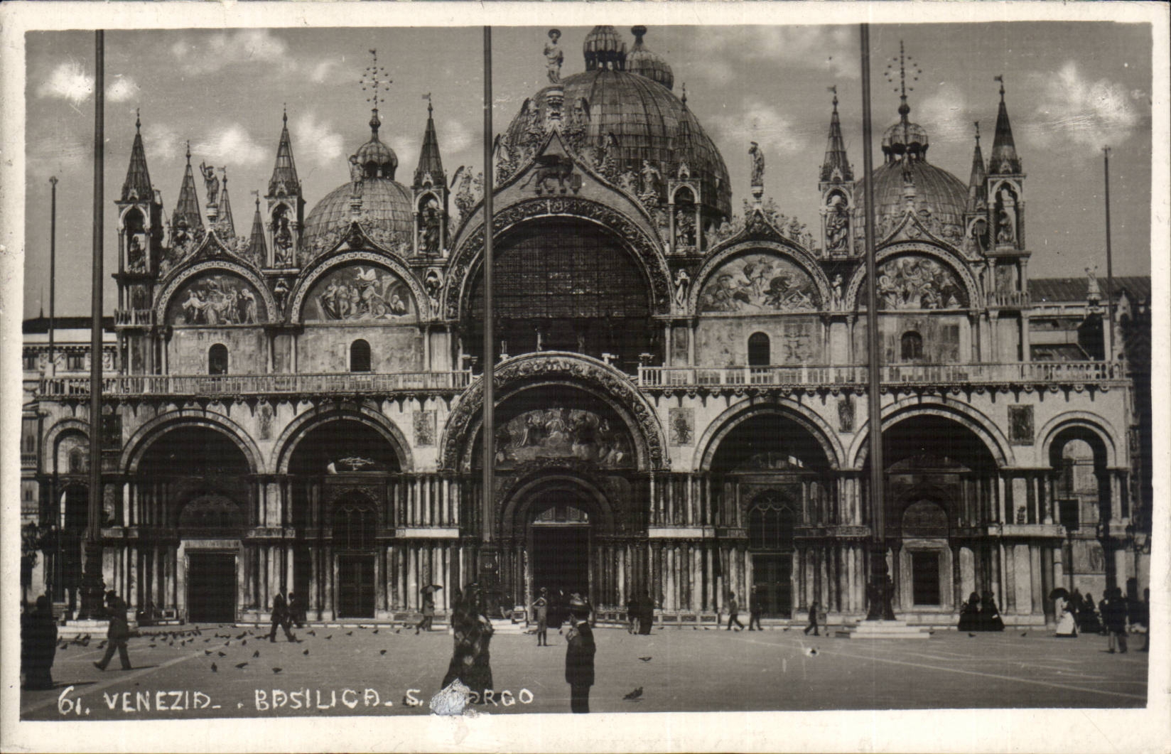 CPA Italy Italia Venezia Basilica S MArco