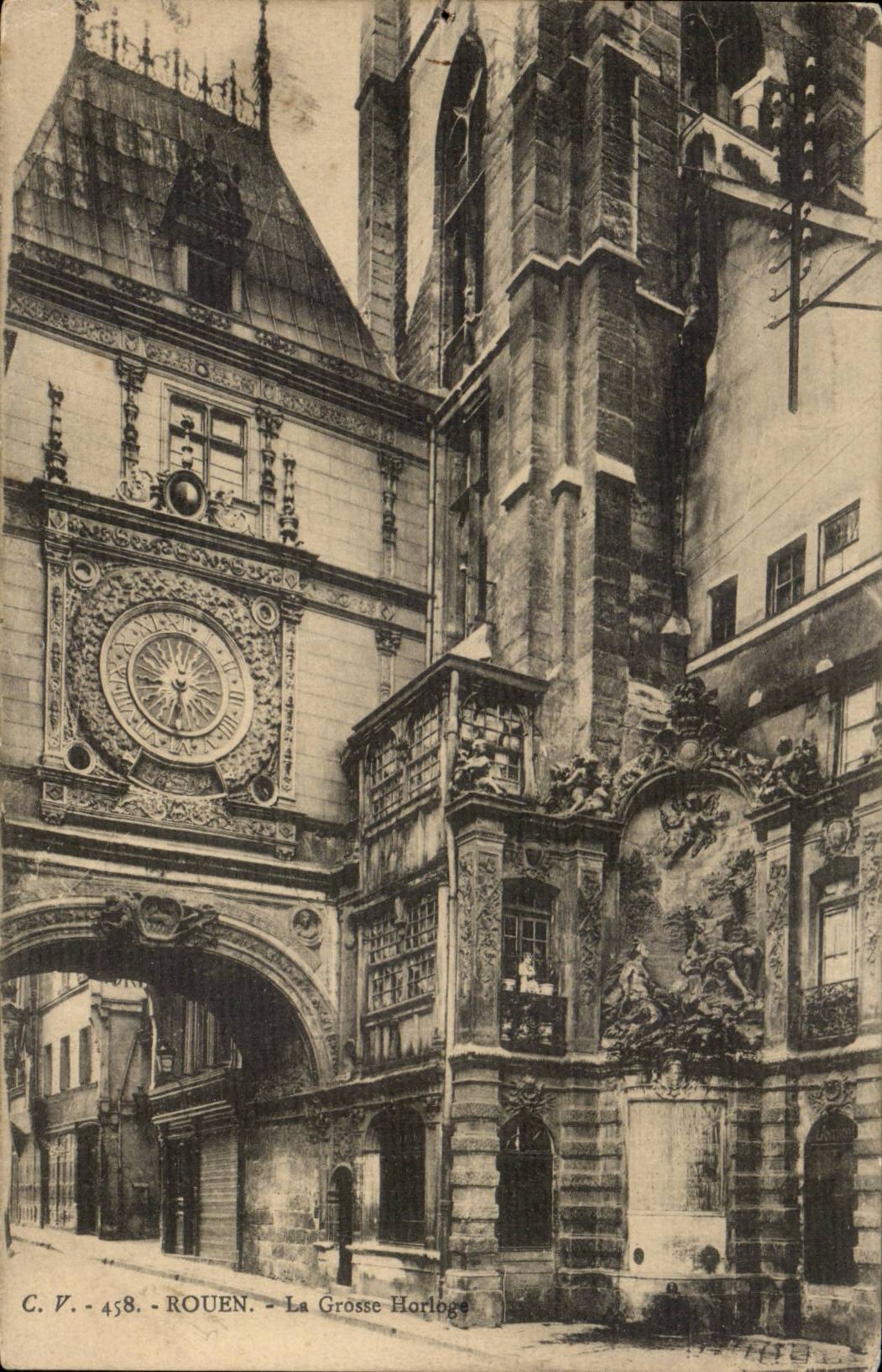 Rouen CPA the large clock