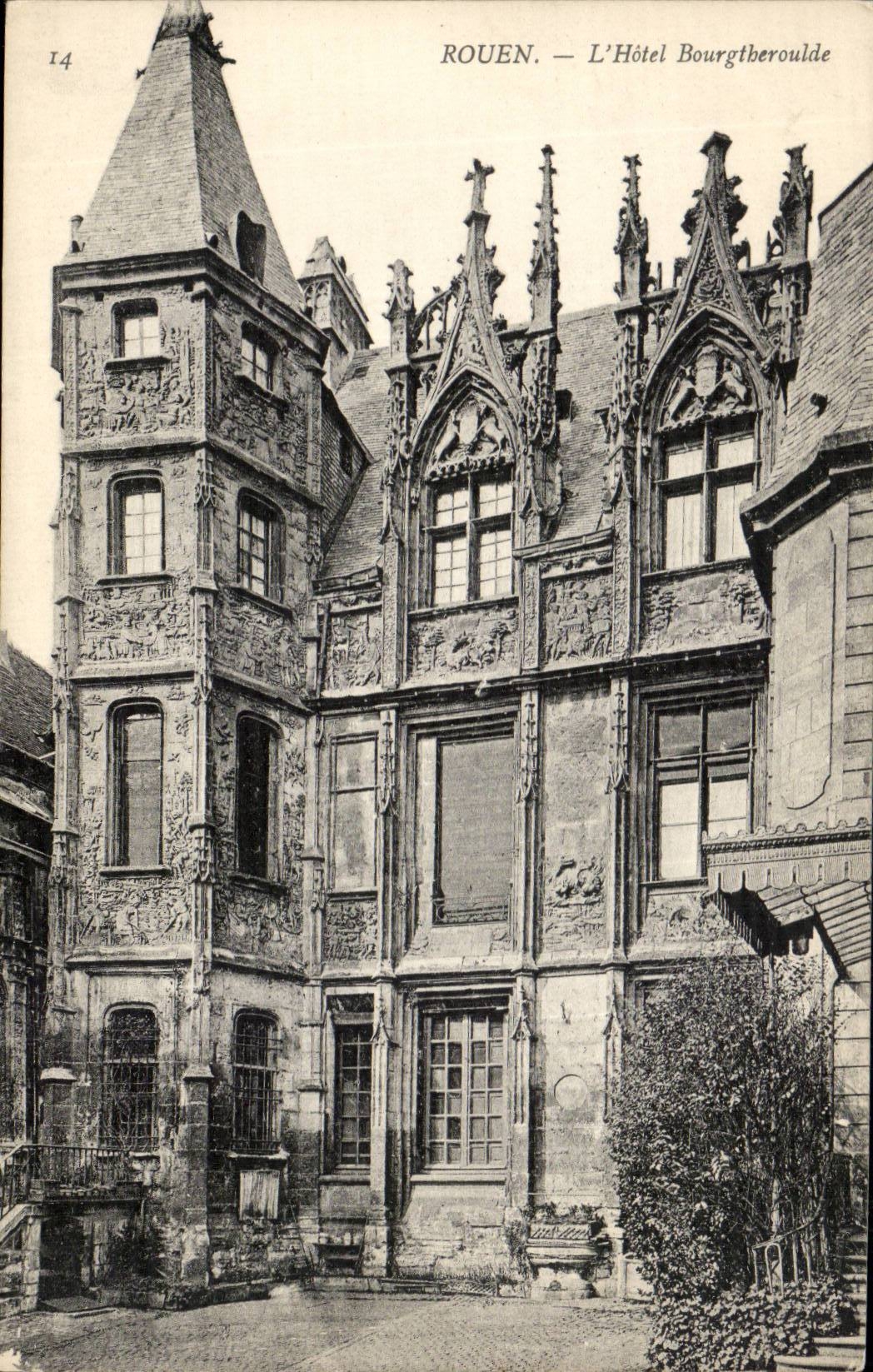 Rouen CPA the Bourgtheroulde hotel