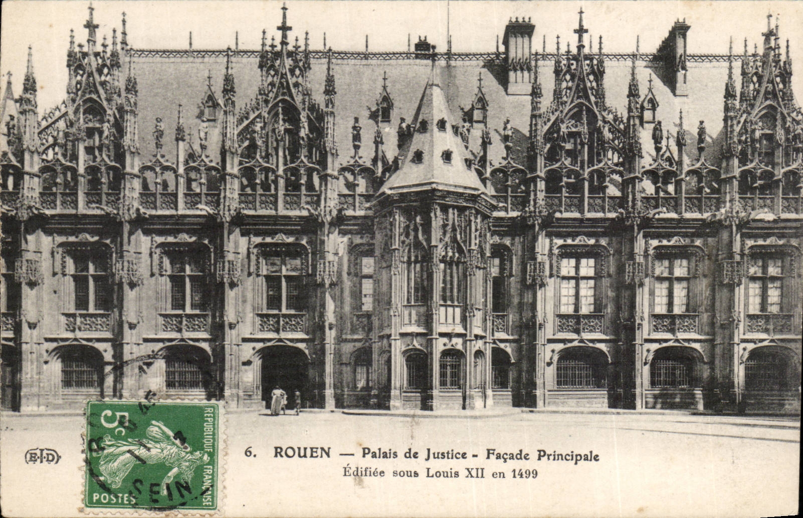 Rouen CPA Law courts principal Frontage