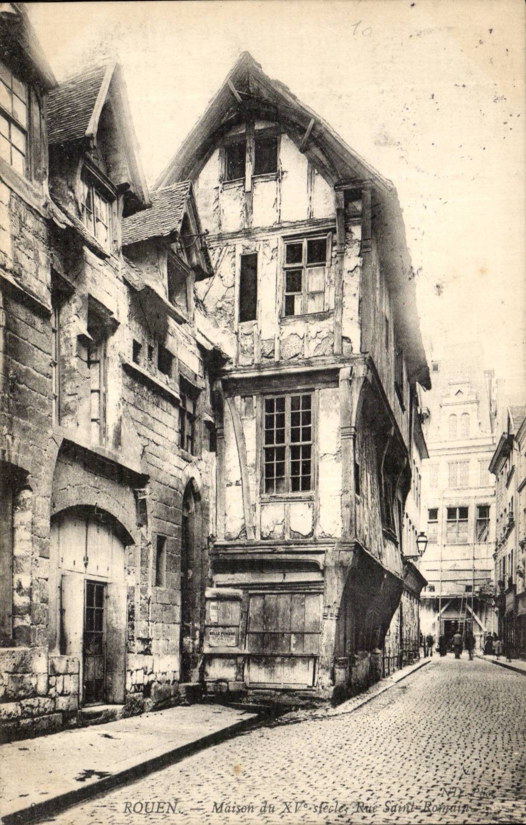 Rouen CPA House of the 15th Street Saint Romain