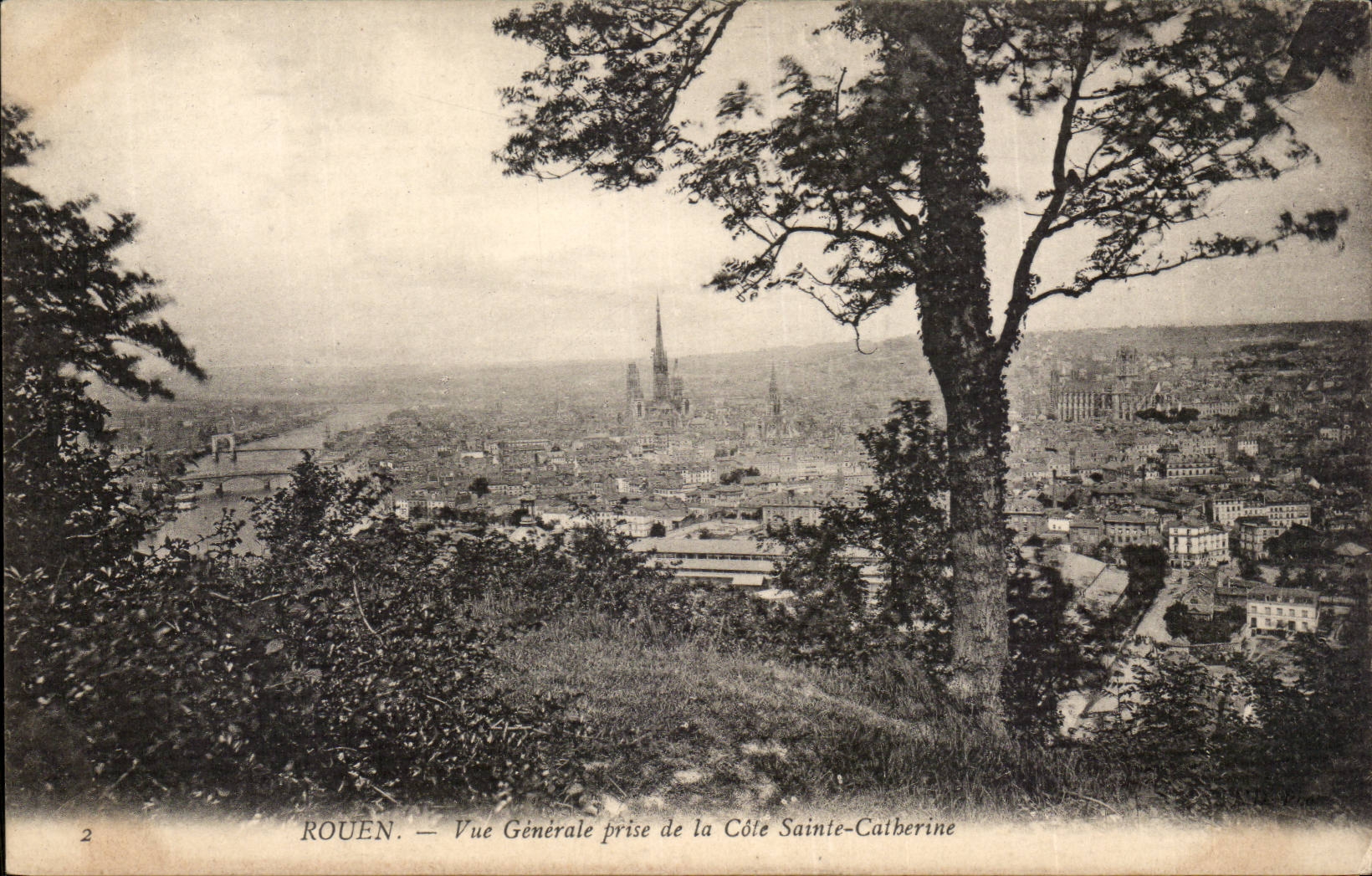 Rouen CPA View taken of the Dimension Sainte Catherine