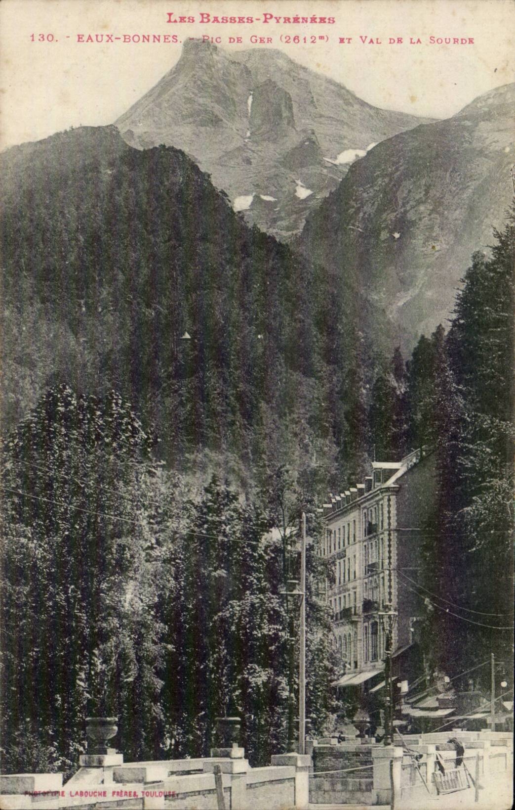 CPA Good Water Peak of Ger and valley of the Deaf person