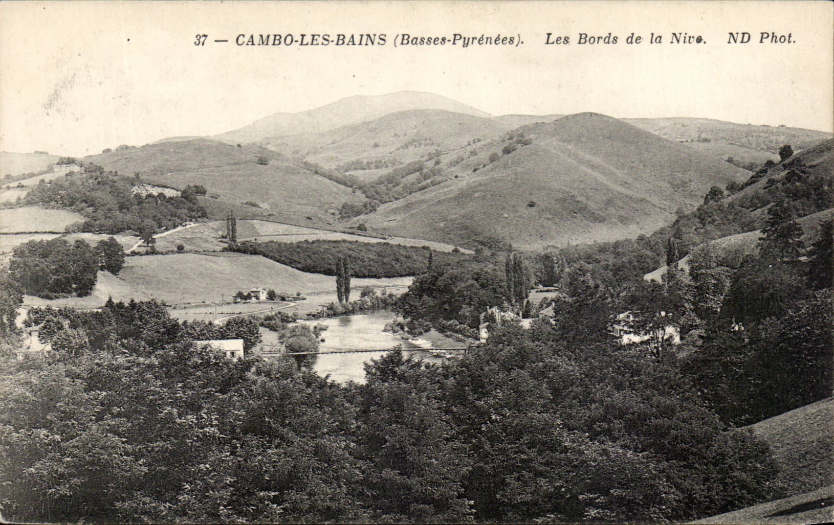 CPA Cambo les Bains edges of Nive