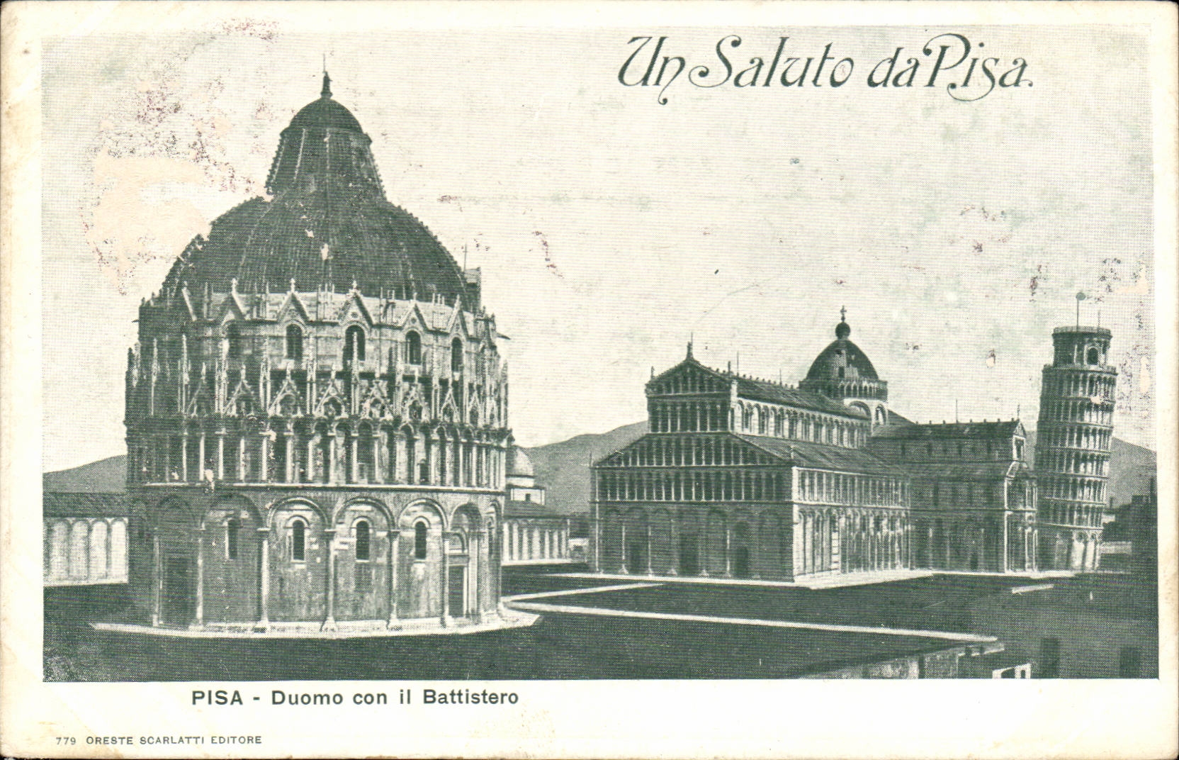 CPA Italien Italien rammte Duomoidioten es Battistero