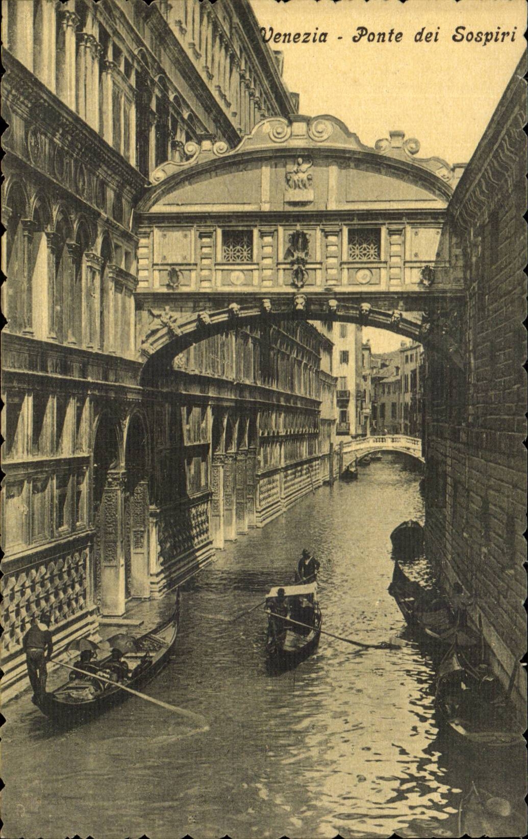 CPA Italy Italy Venezia Big shot Dei Sospiri