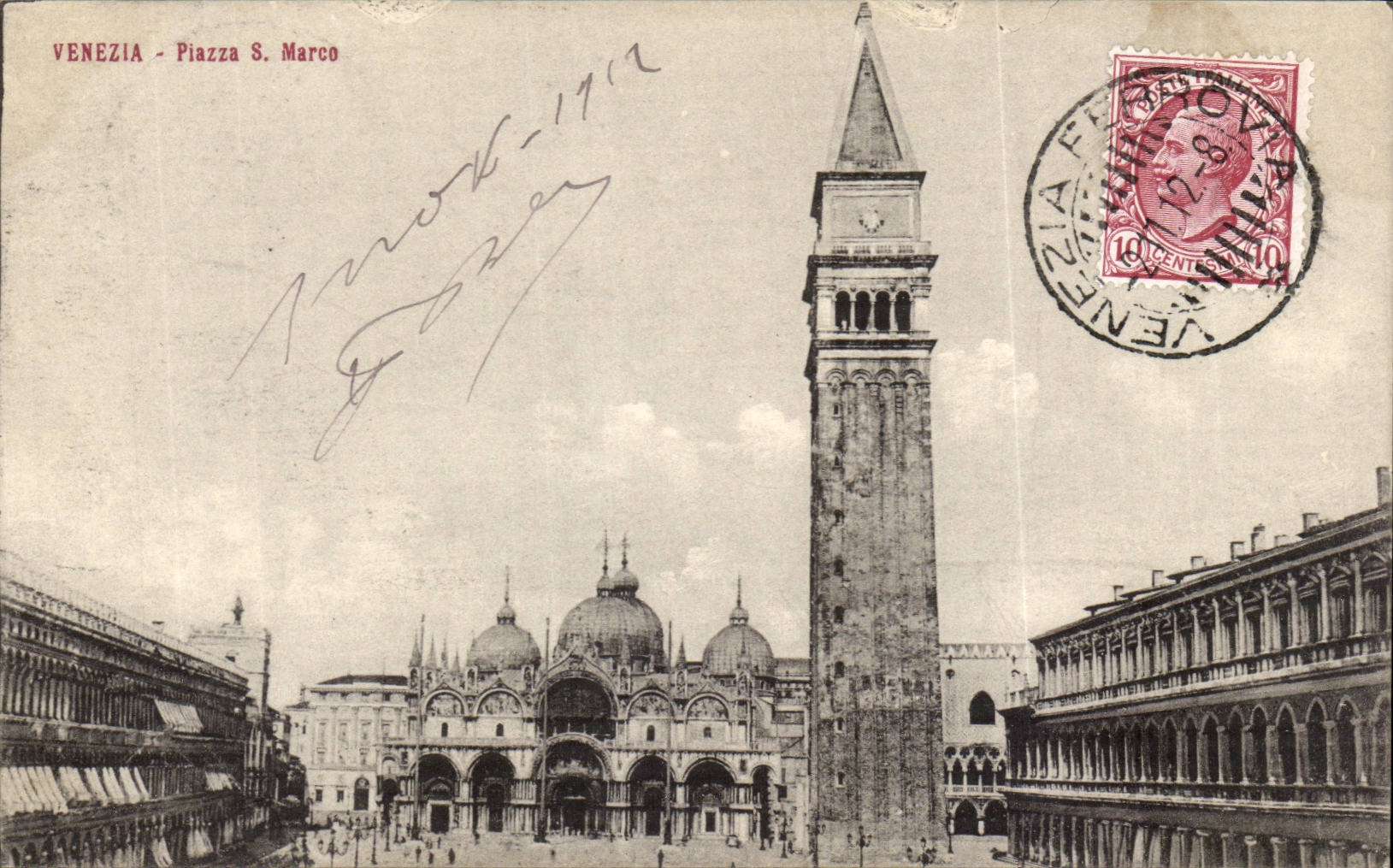 CPA Italy Italy Venezia Piazza S MArco
