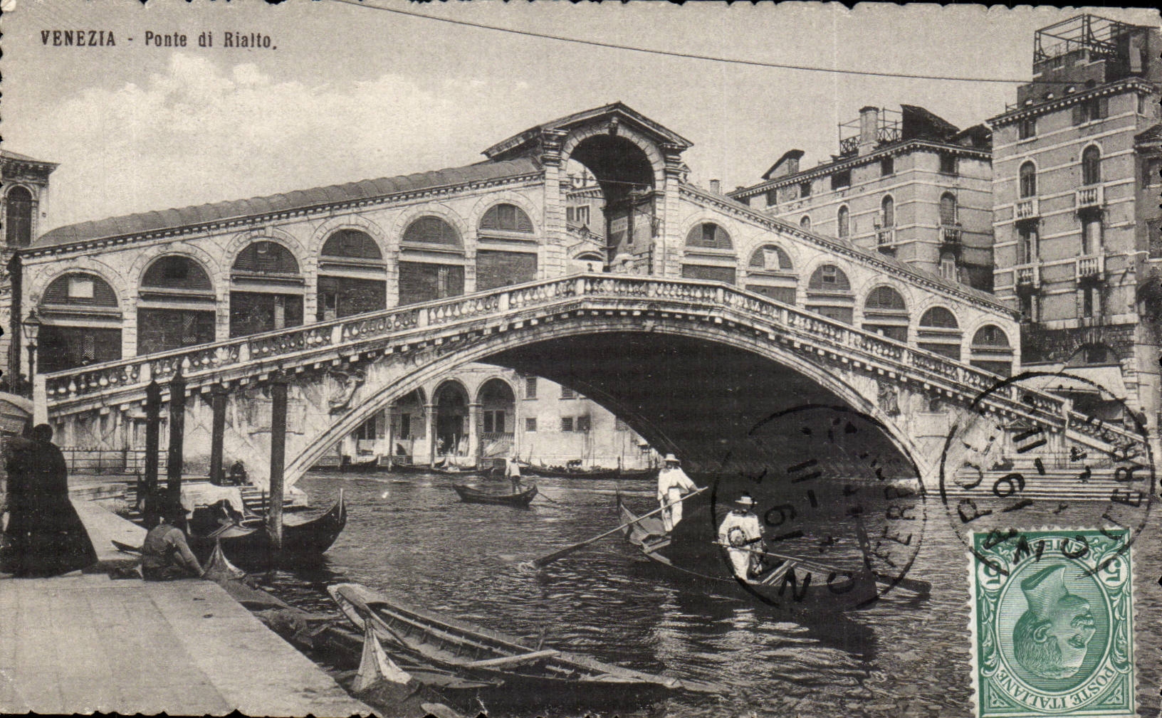 CPA Italy Italy Venezia Big shot di Rialto