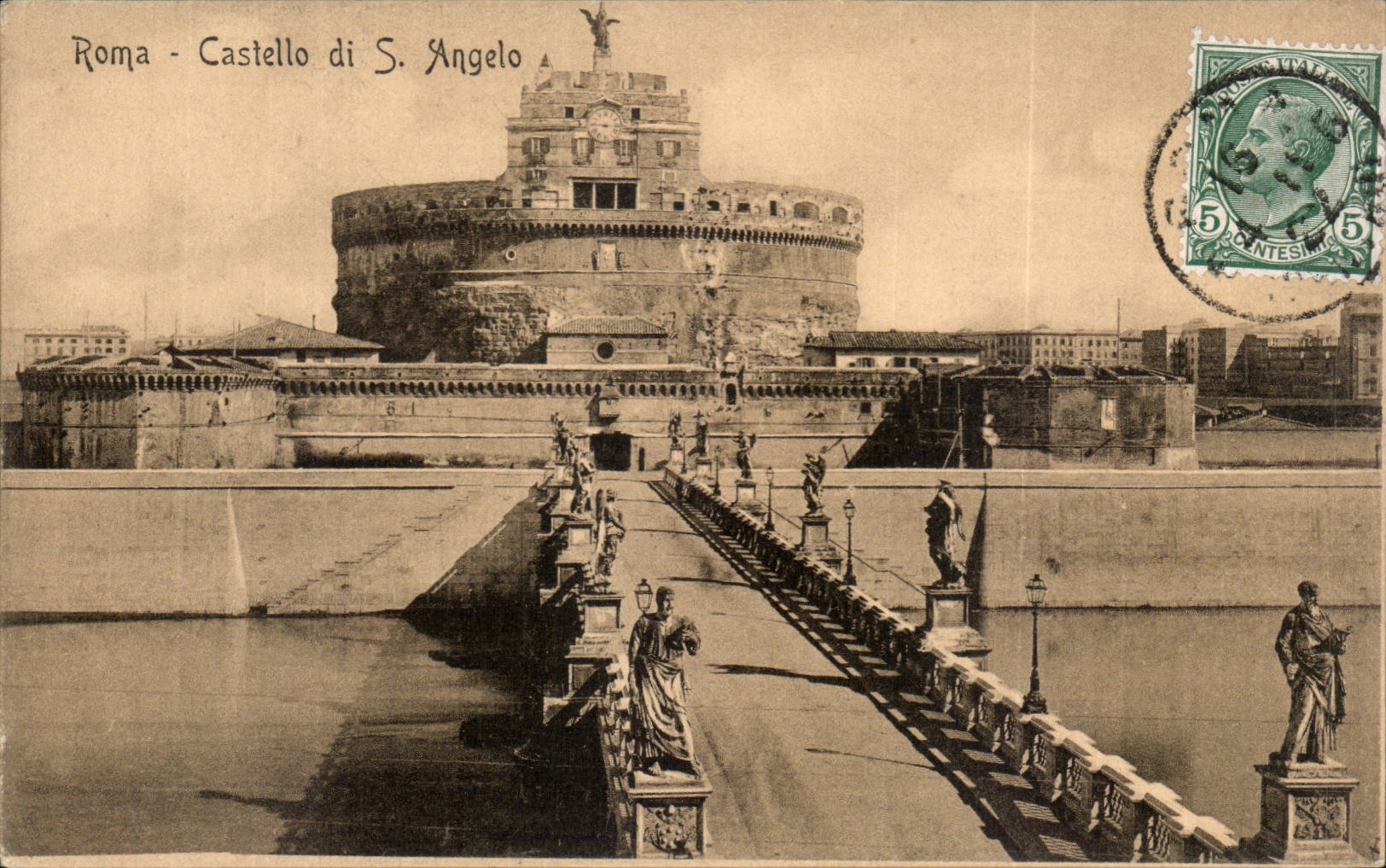 CPA Italien Italien Rom Castello di S Angelo