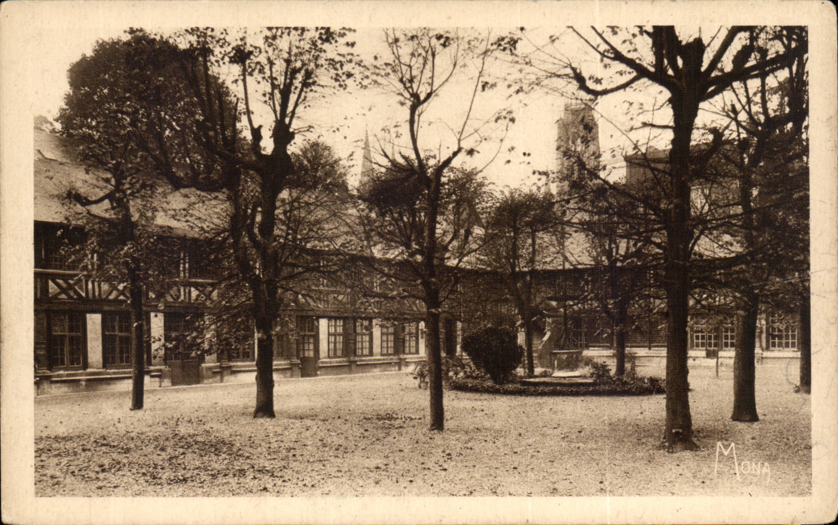CPA Rouen the aitre or cloister St maclou