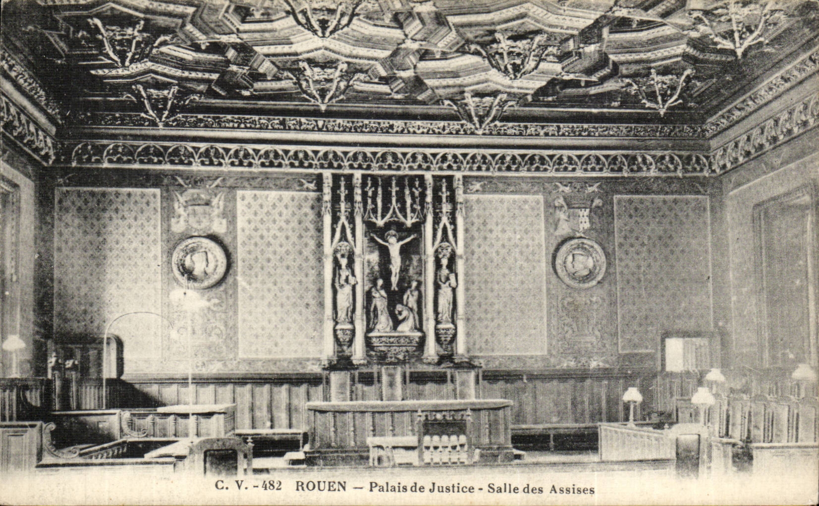 CPA Rouen Law courts Room of bases