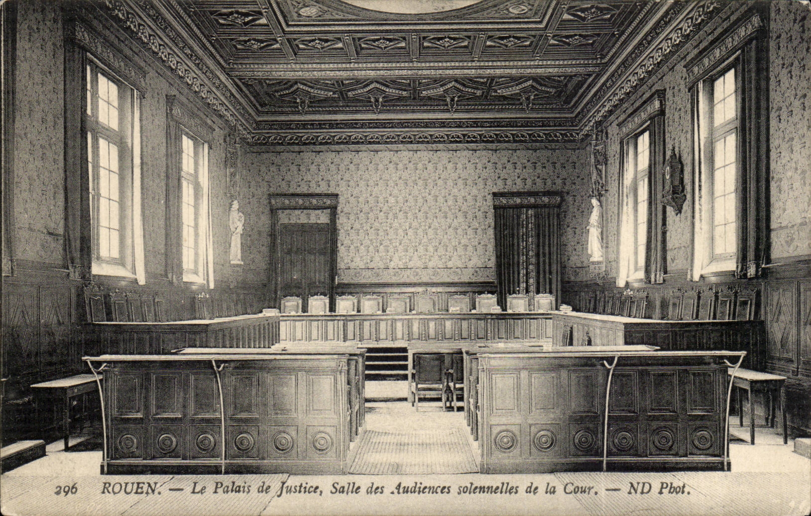 CPA Rouen law courts Room of the Al court official audiences