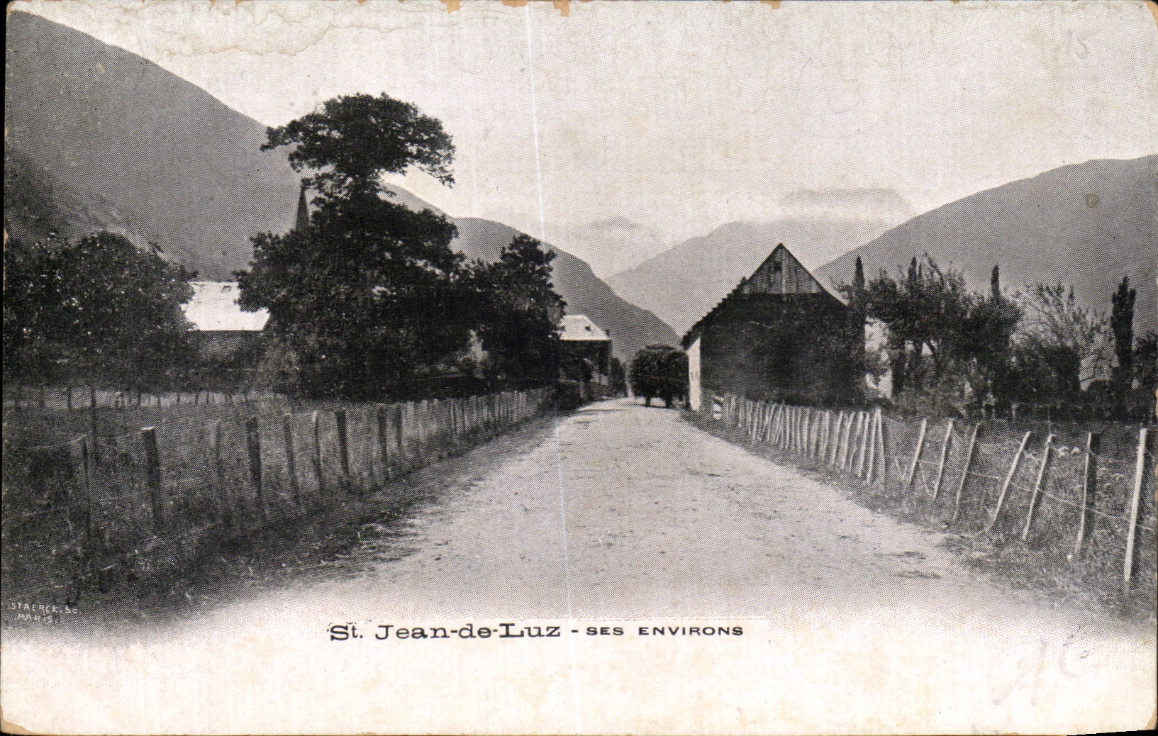 CPA St Jean de Luz Ses environs