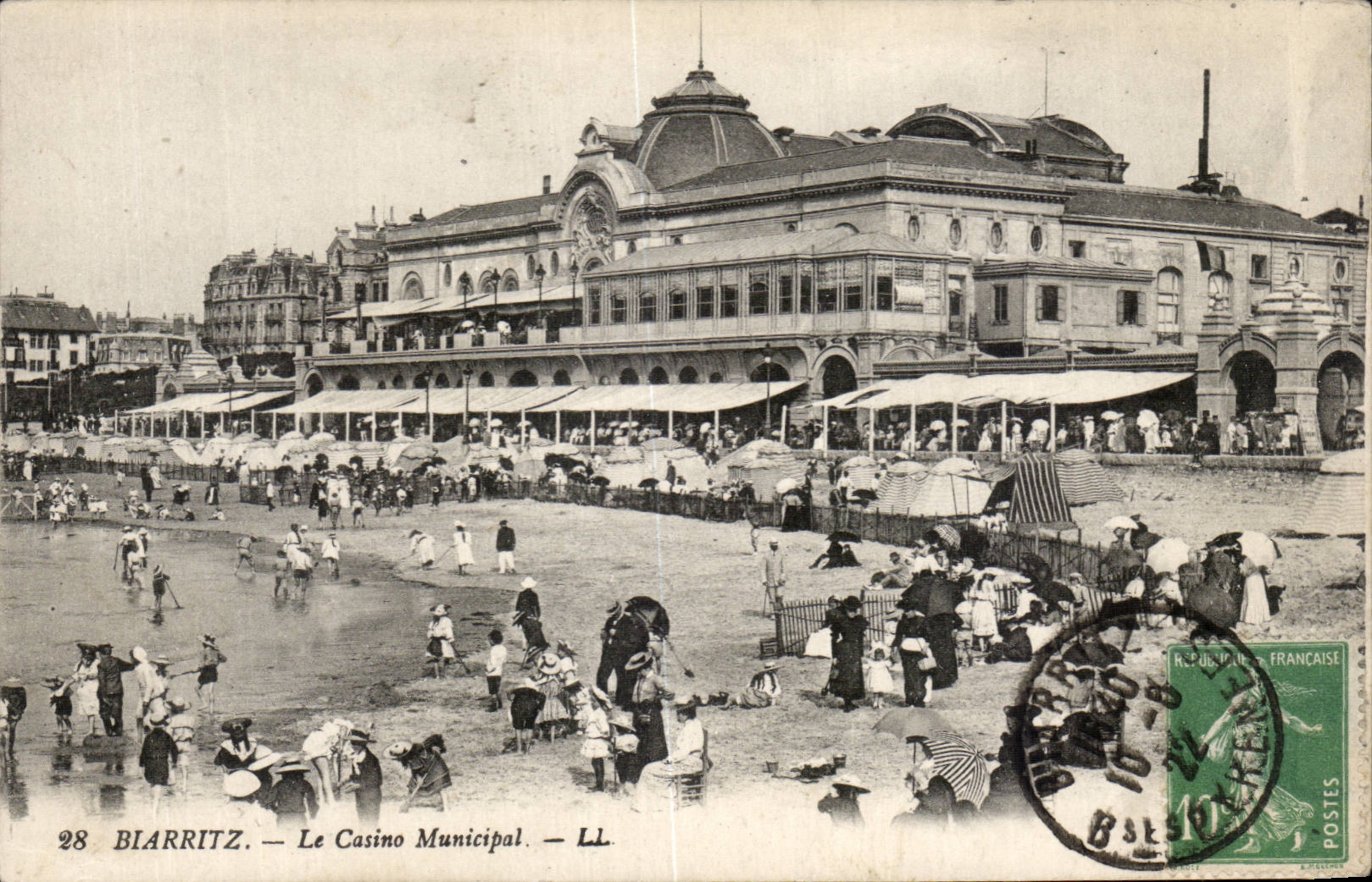 CPA Biarritz Le casino municipal