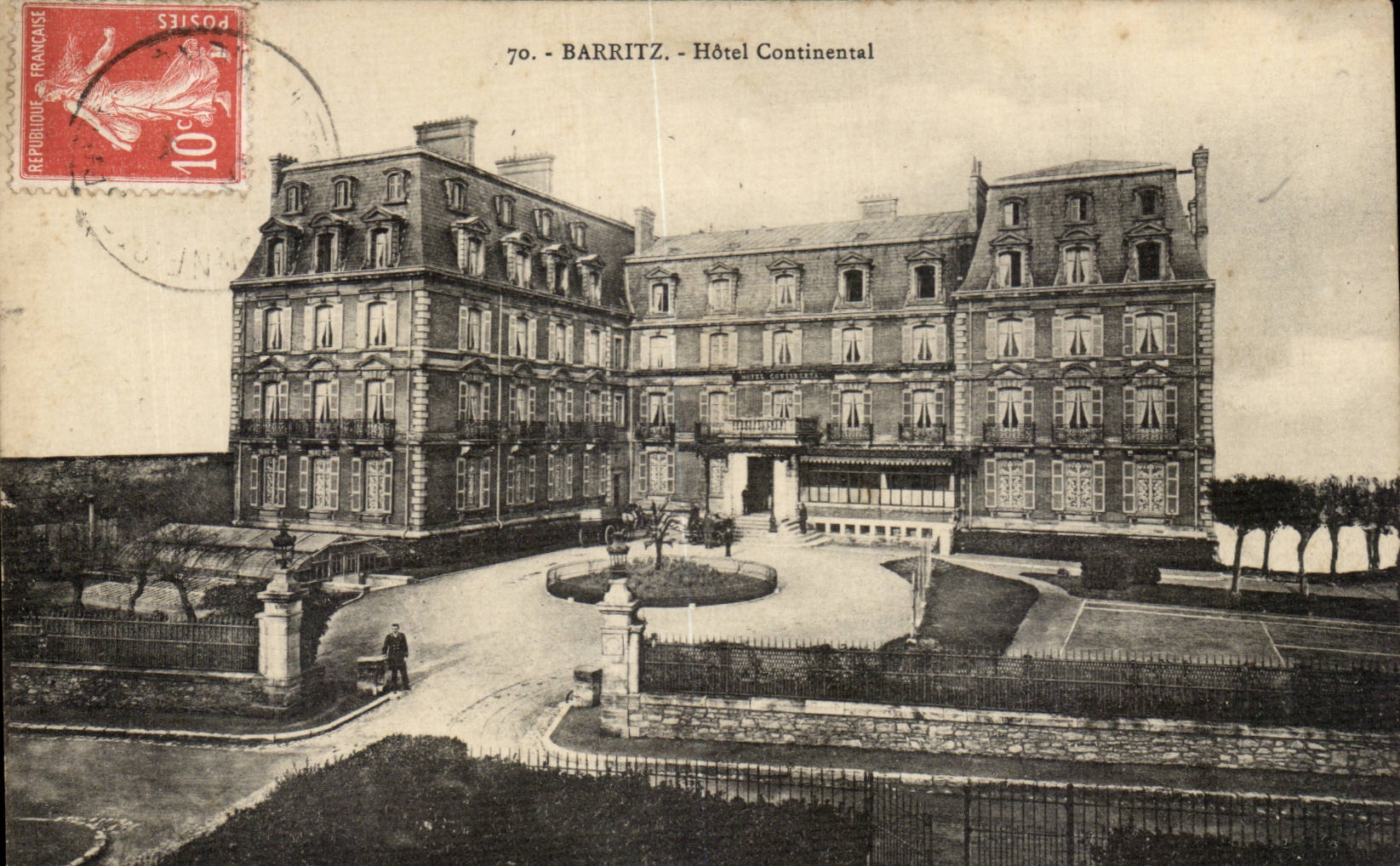 CPA Biarritz Hotel Continental
