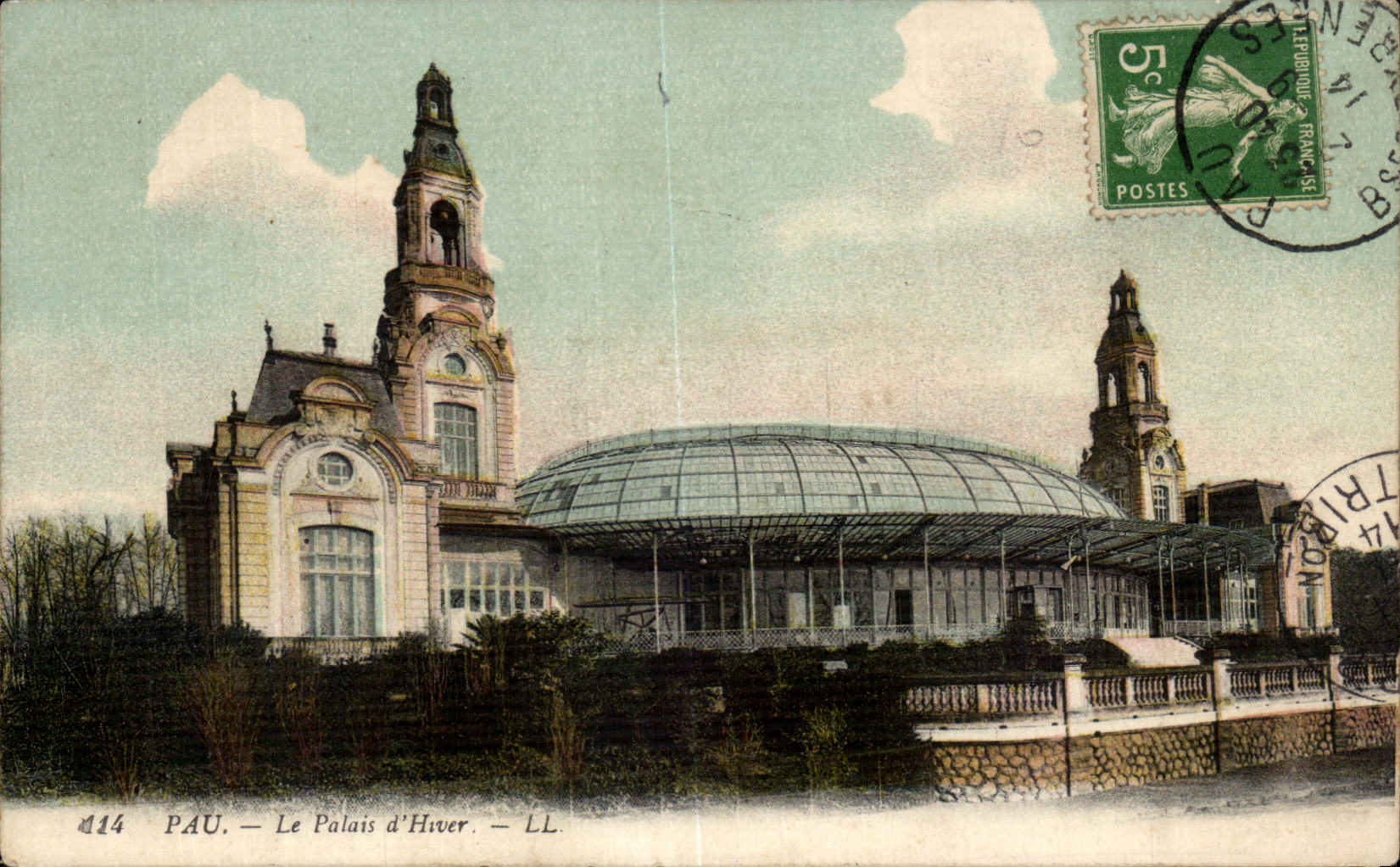 CPA Pau der Gaumen des Winters