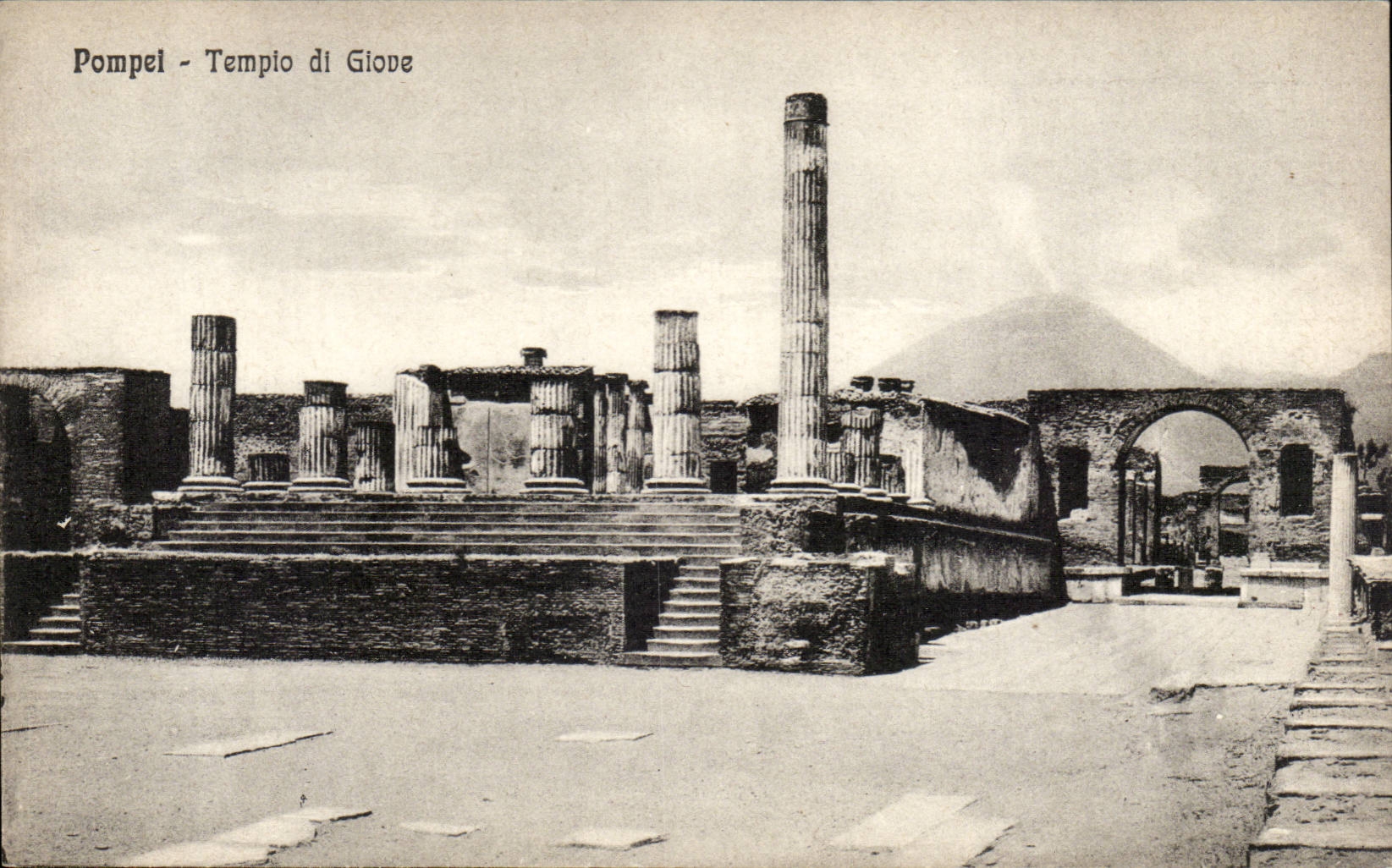 CPA Italien Italien Rom Tepio di Giove