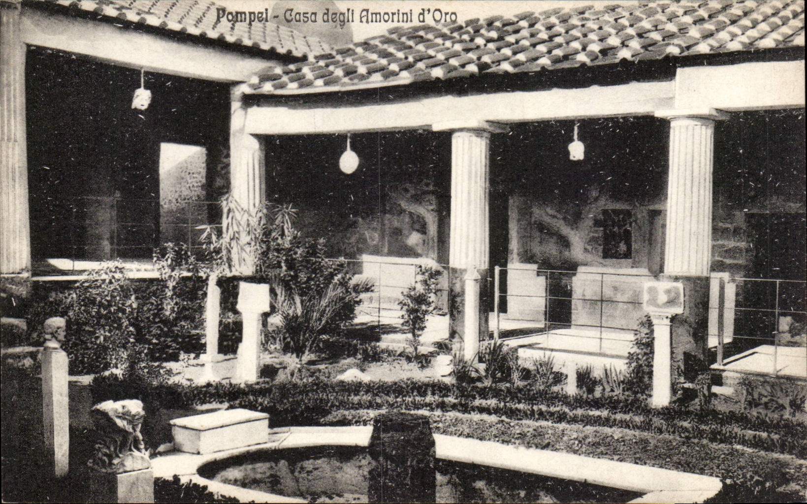 CPA Italy italia Pompei Put deall Amorini d' Oro