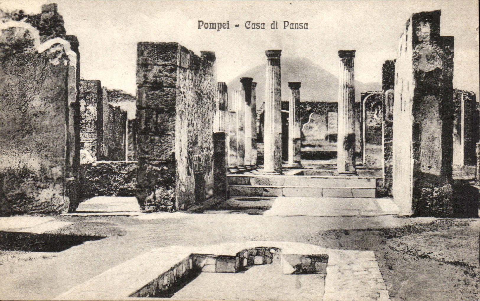 CPA Italy Italia Pompei Casa di bandaged