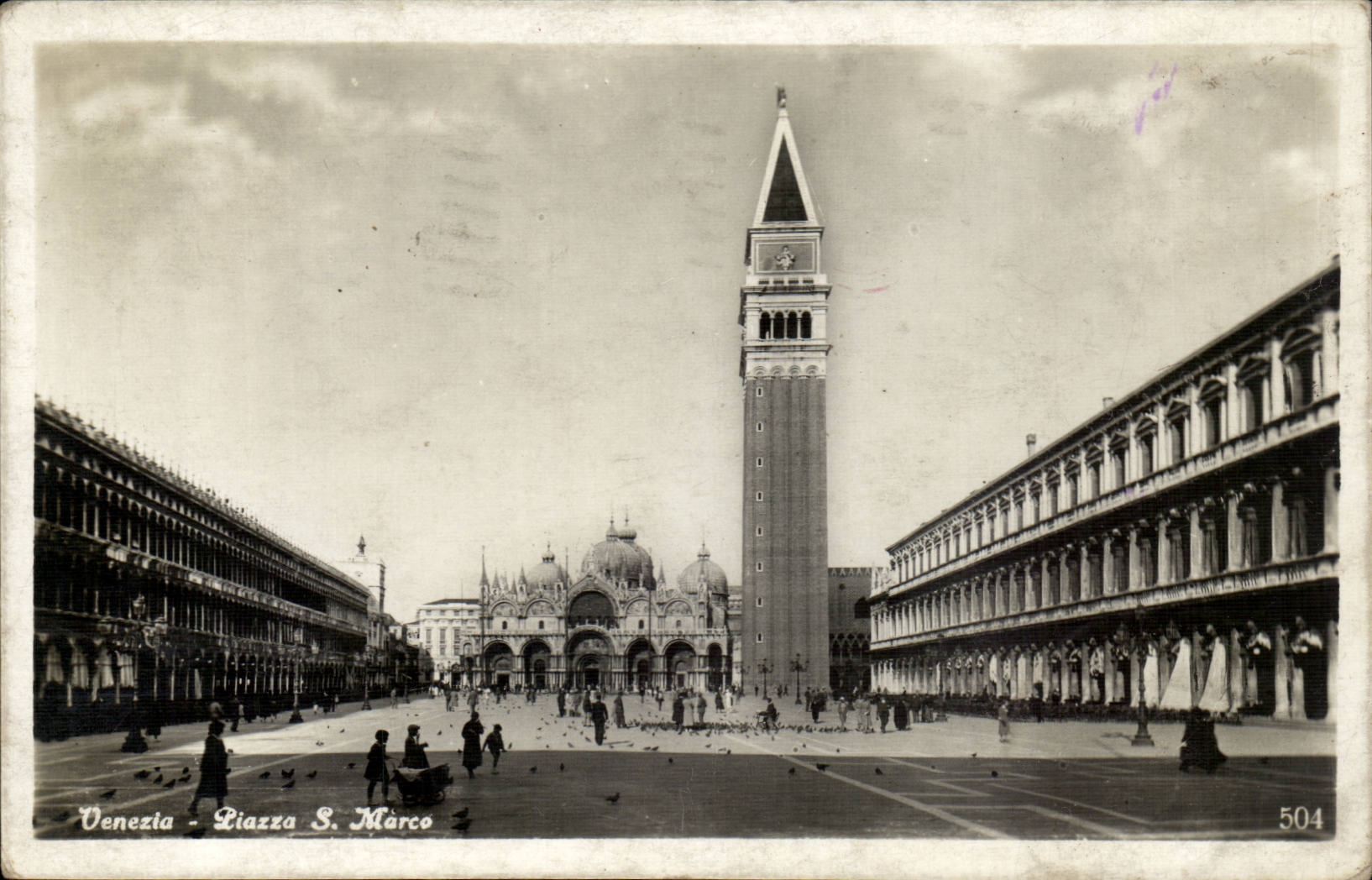CPA Italy Italia Venezia Piazza S Marco