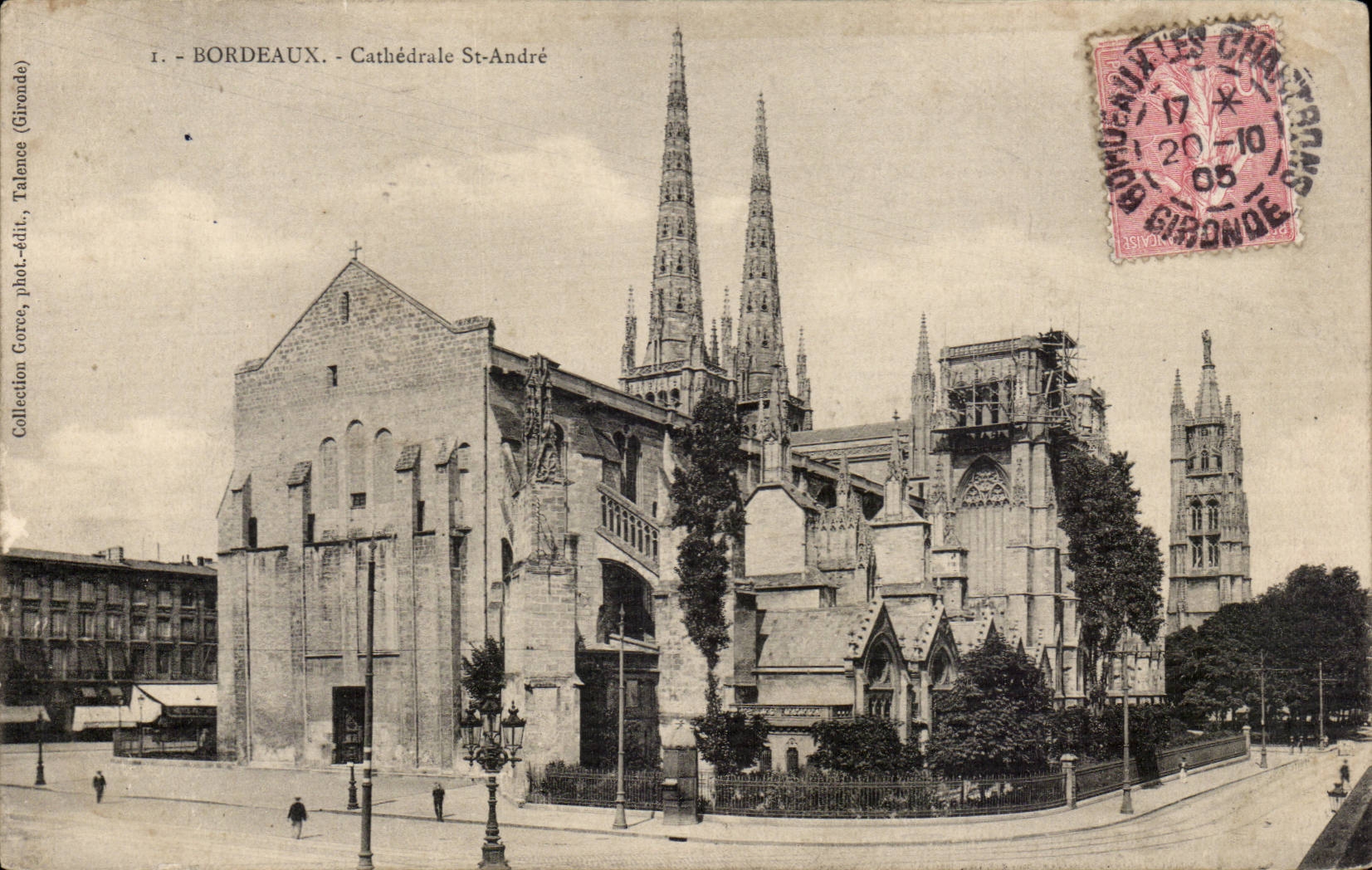 CPA Bordeaux Cathedral St Andre