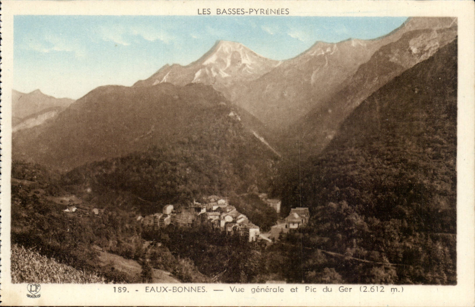 CPA Good Water View and Peak of Ger (2612m)