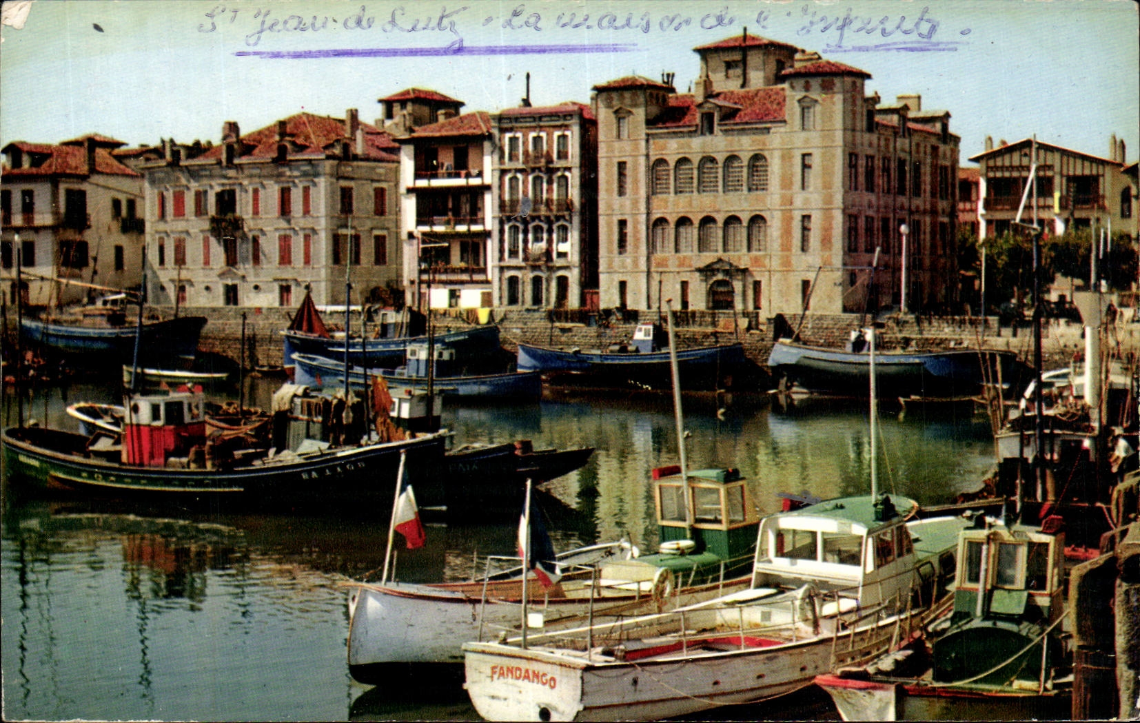 CPSM St Jean de Luz La maison de l'infante