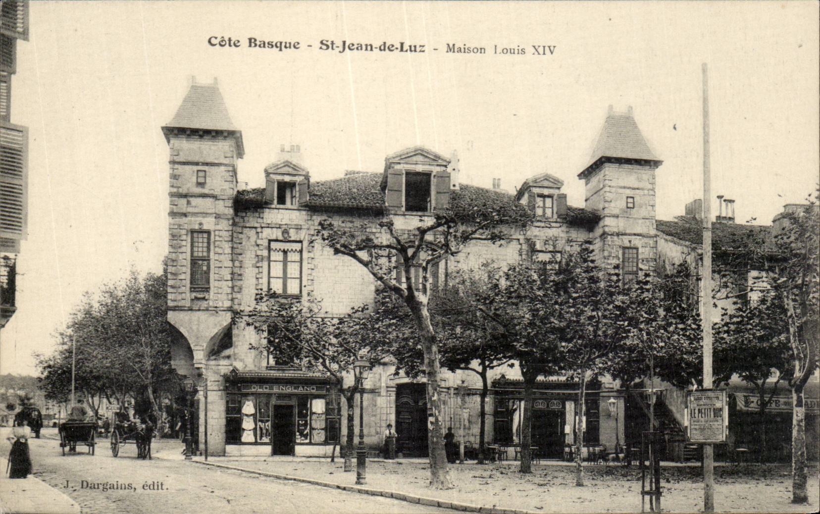 CPA St Jean de Luz Maison Louis XIV